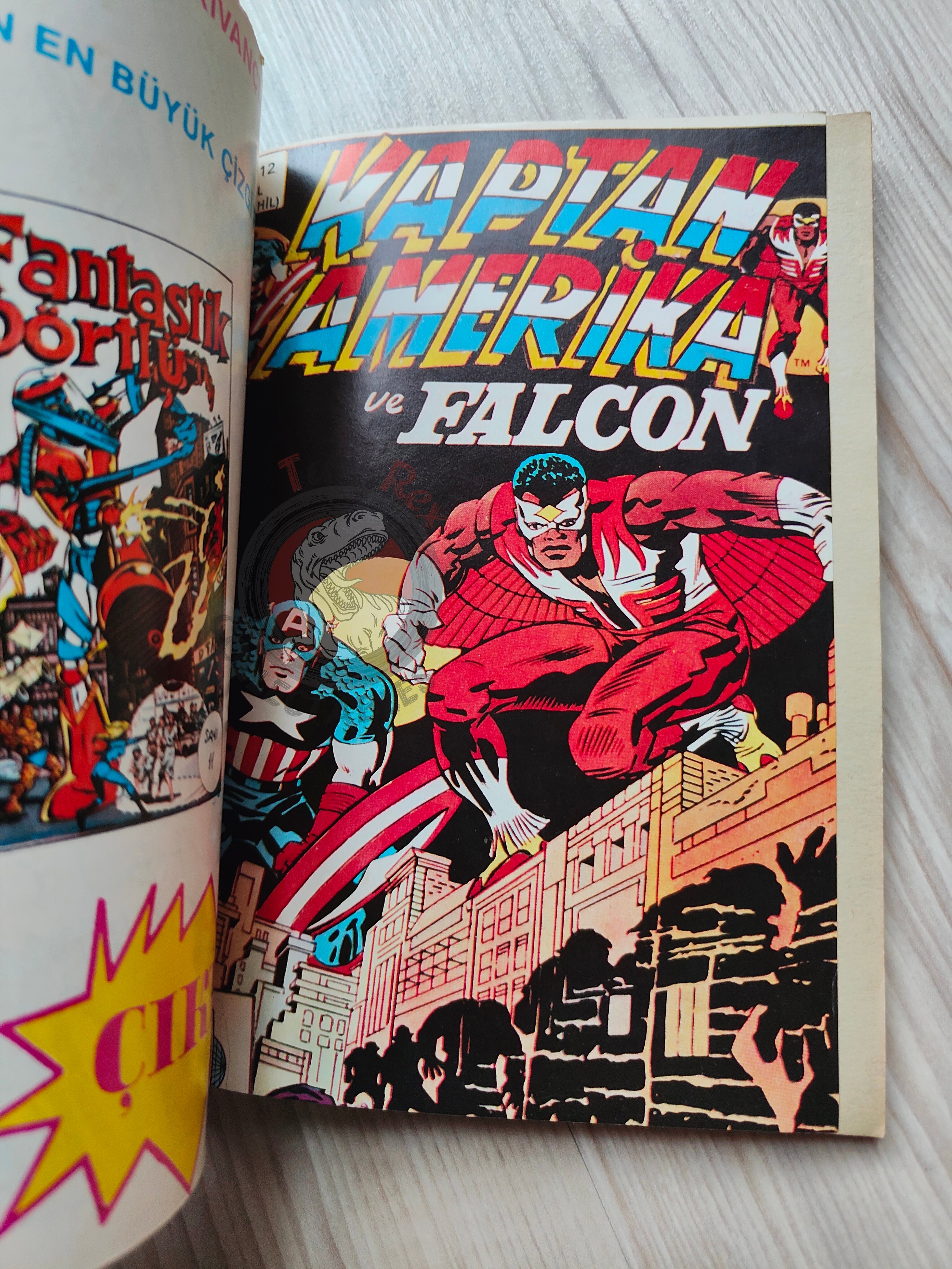 Captain America – Volume 6 1989 Turkish Comic Turkey