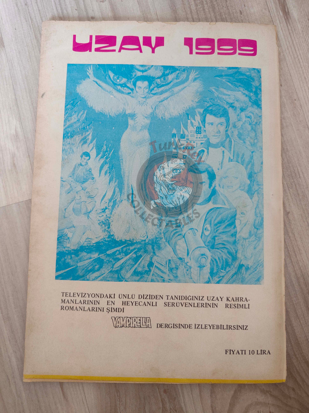 Korku October 1977 Turkish Comic Turkey Vampirella #62 Warren Creepy Eerie Frank Frazetta