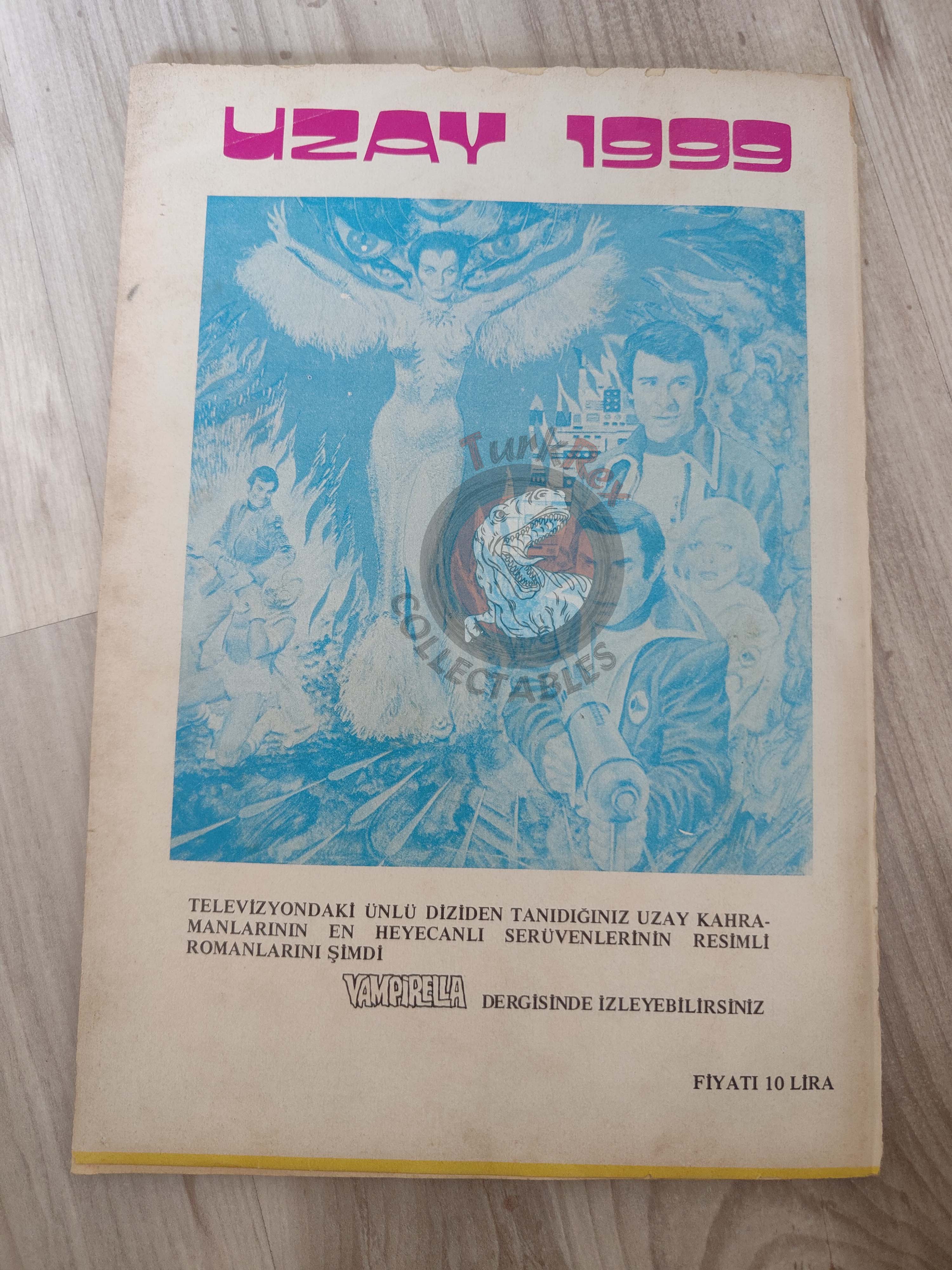 Korku October 1977 Turkish Comic Turkey Vampirella #62 Warren Creepy Eerie Frank Frazetta