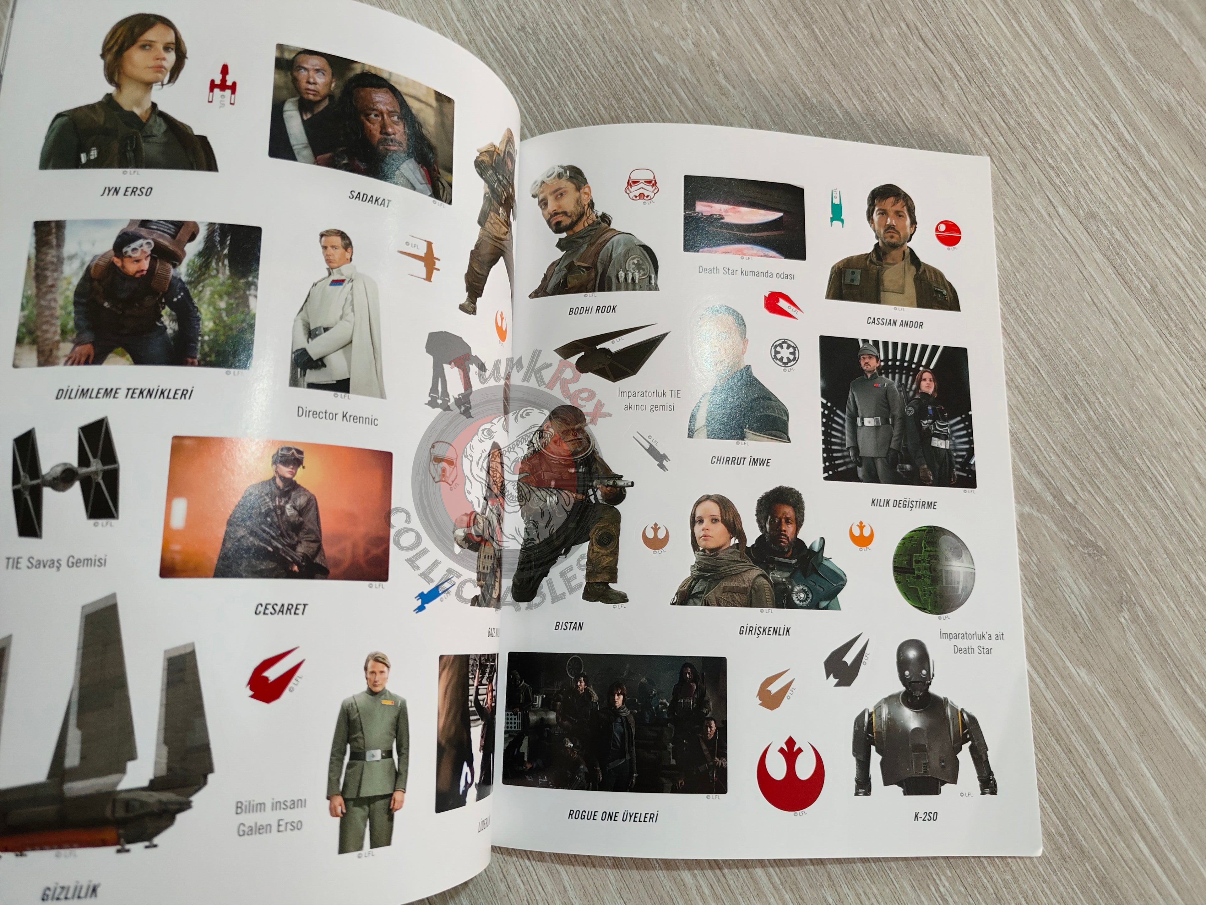 Star Wars: Rogue One: Ultimate Sticker Encyclopedia 2017 Turkish Book Turkey