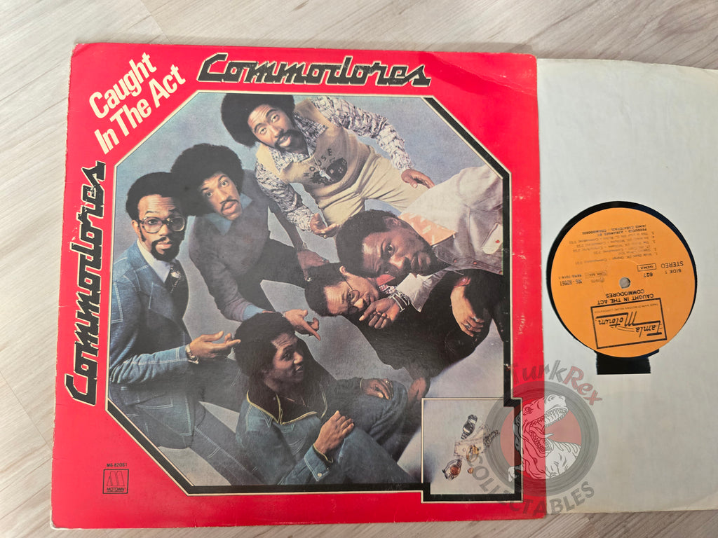 Commodores – Caught In The Act Turkish Pressing Vinyl Turkey Edition
