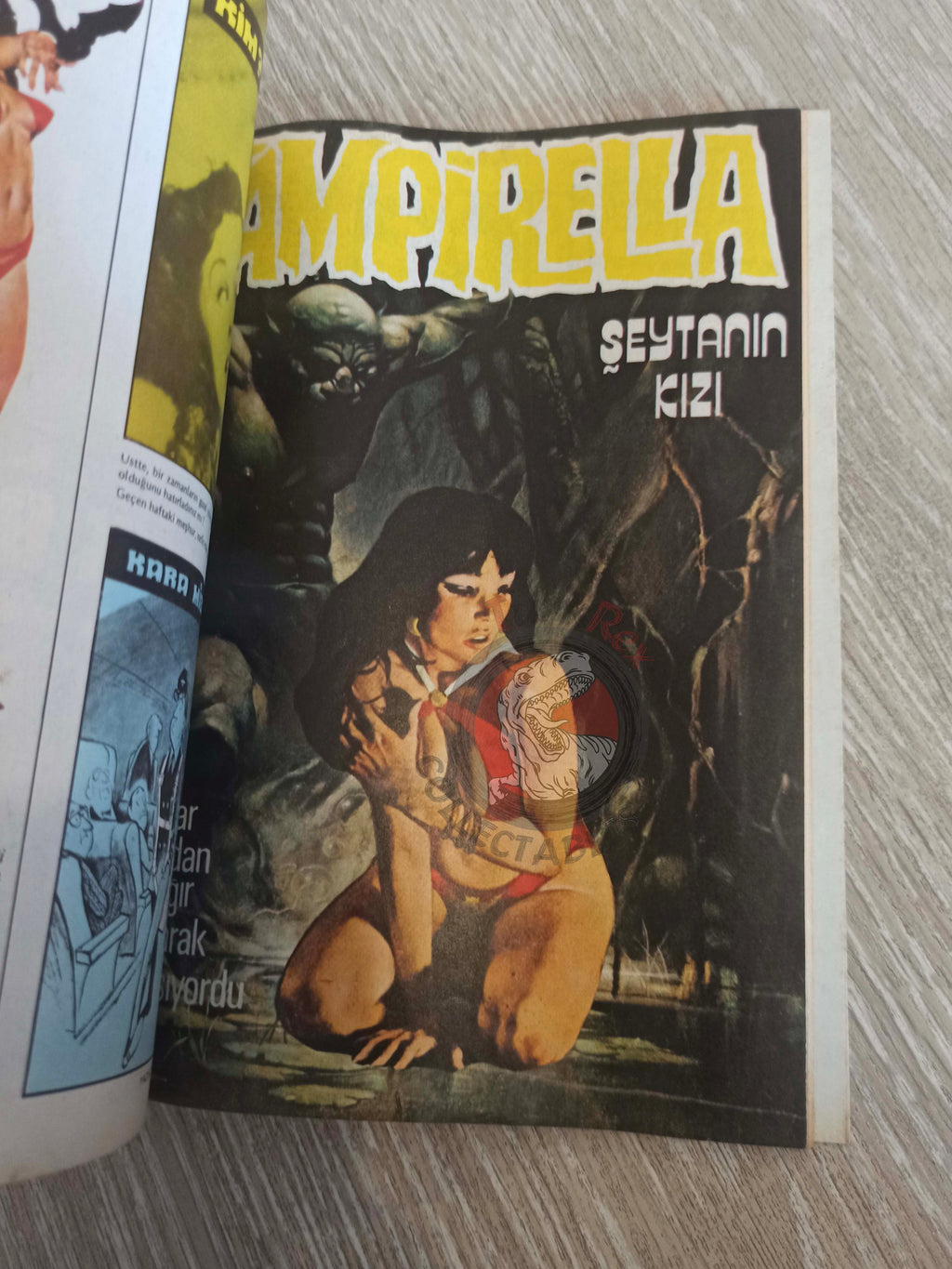 Vampirella Vol #2 1978 Turkish Comic Turkey Warren Publishing cover #49 Morbius
