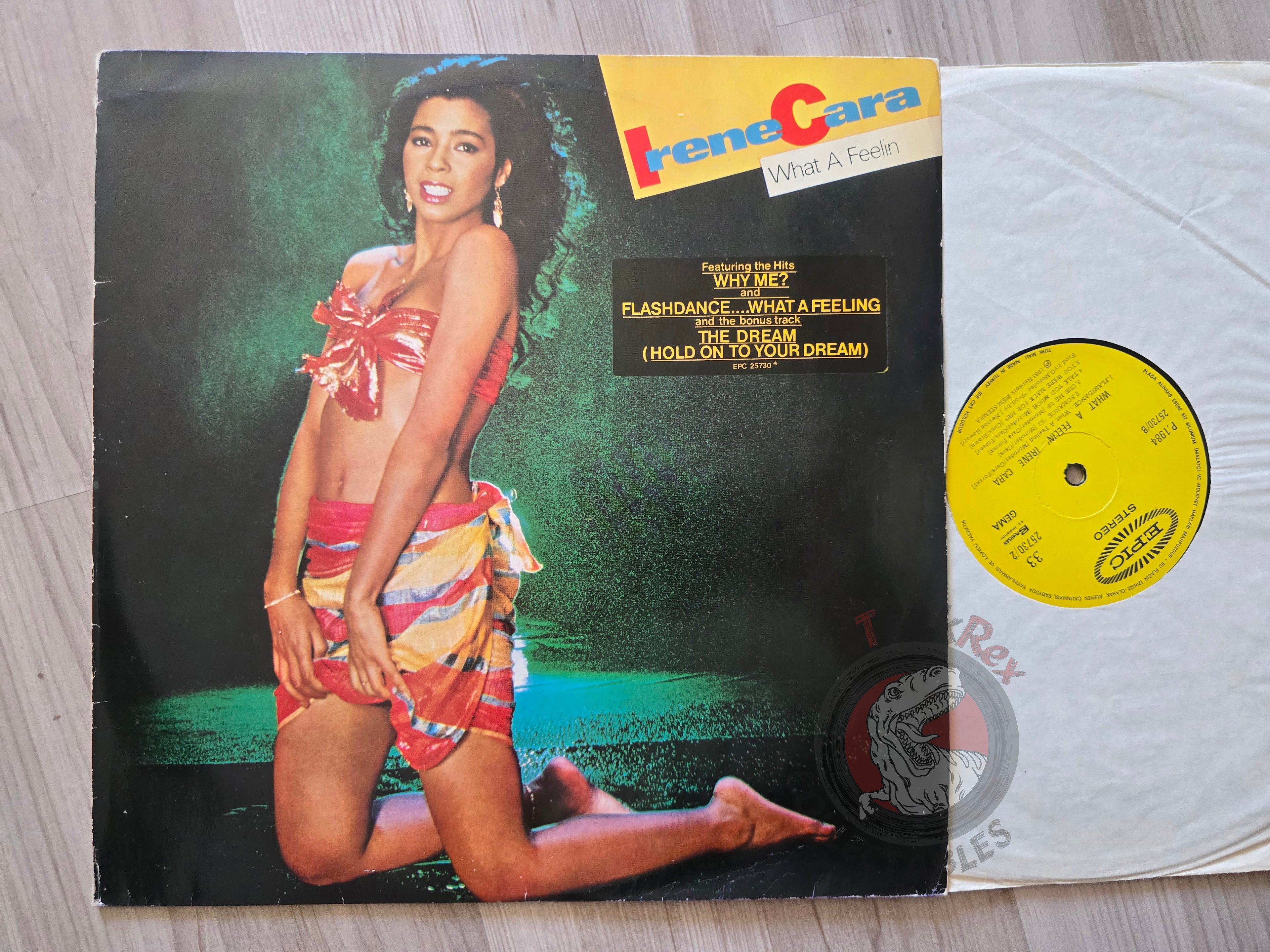 Irene Cara – What A Feelin' Turkish Pressing Vinyl Turkey Edition