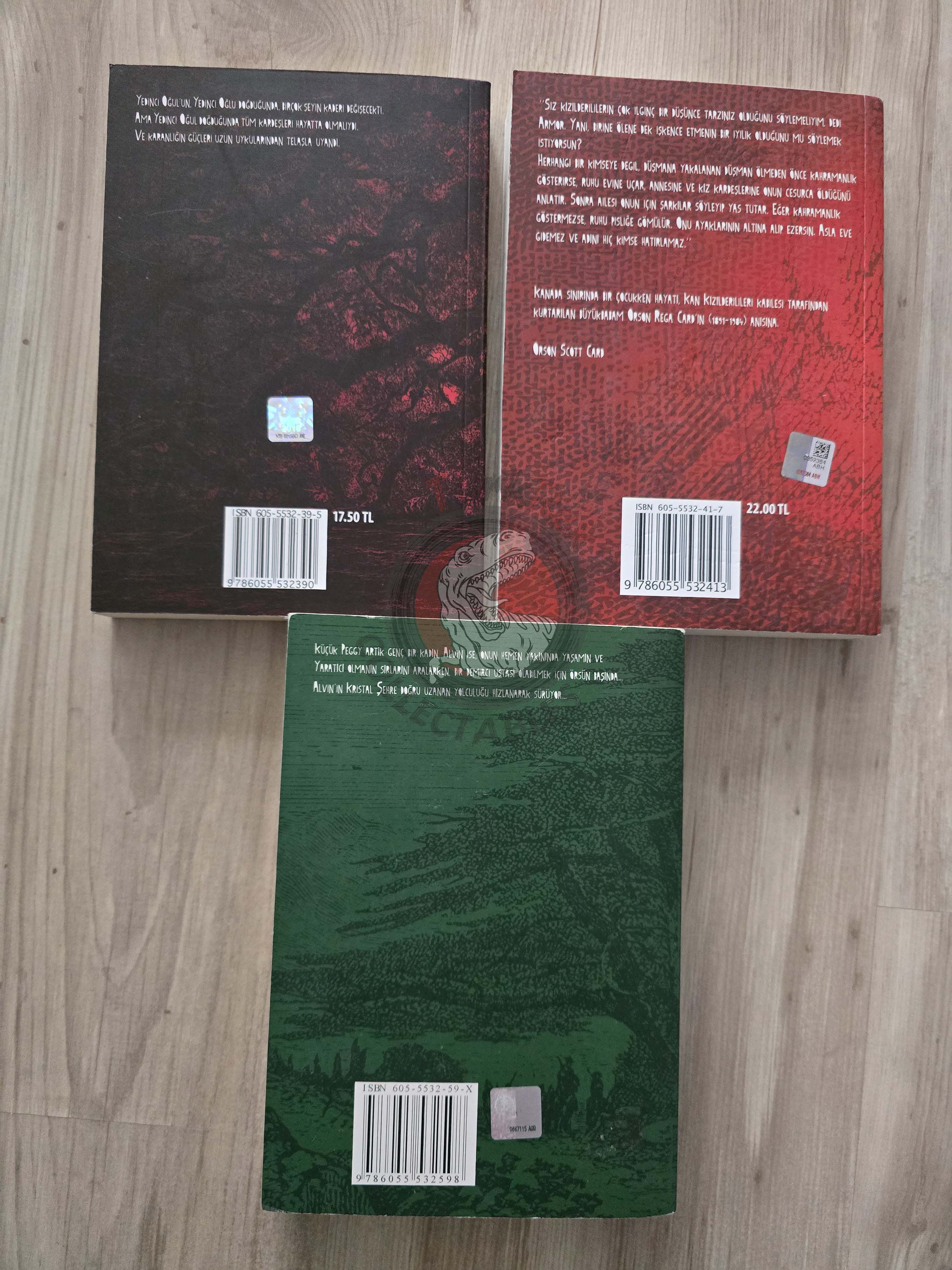 Orson Scott Card – The Tales of Alvin Maker Turkish Book Turkey Complete Set