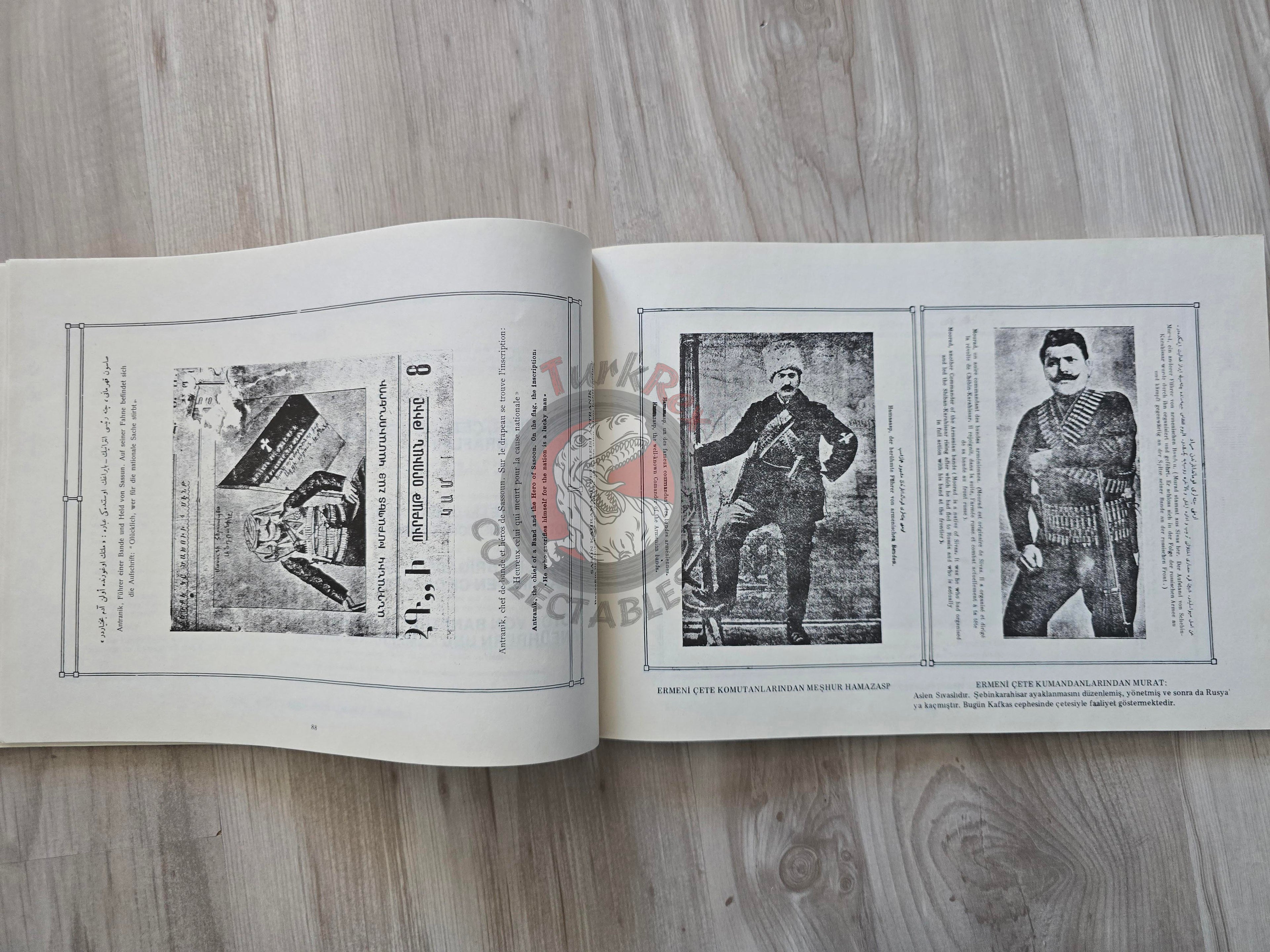Armenian Terror 1982 Turkish Book Turkey Armenia English Revolutionary Federation Ottoman