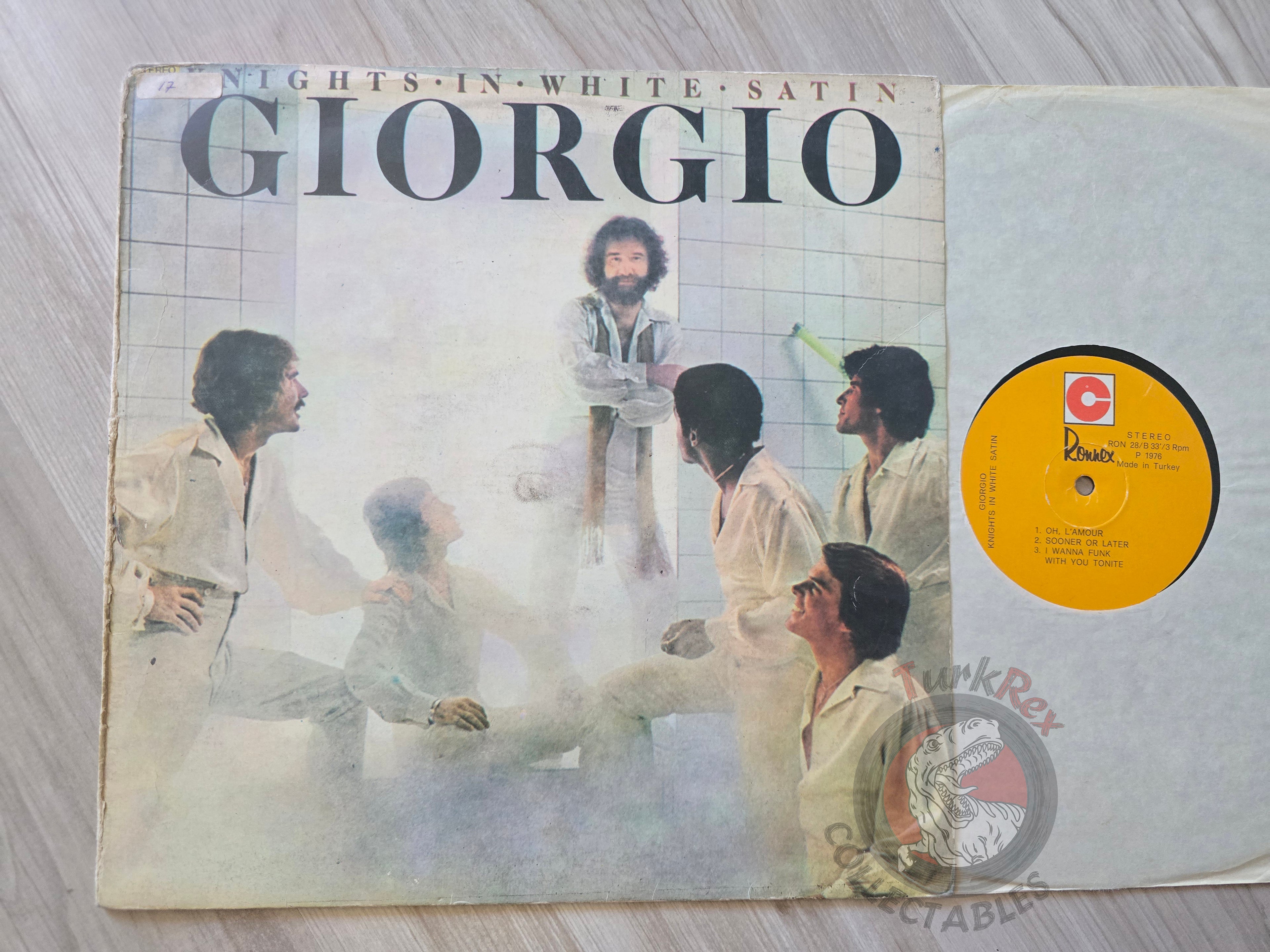 Giorgio Moroder – Knights In White Satin Turkish Pressing Vinyl Turkey Edition