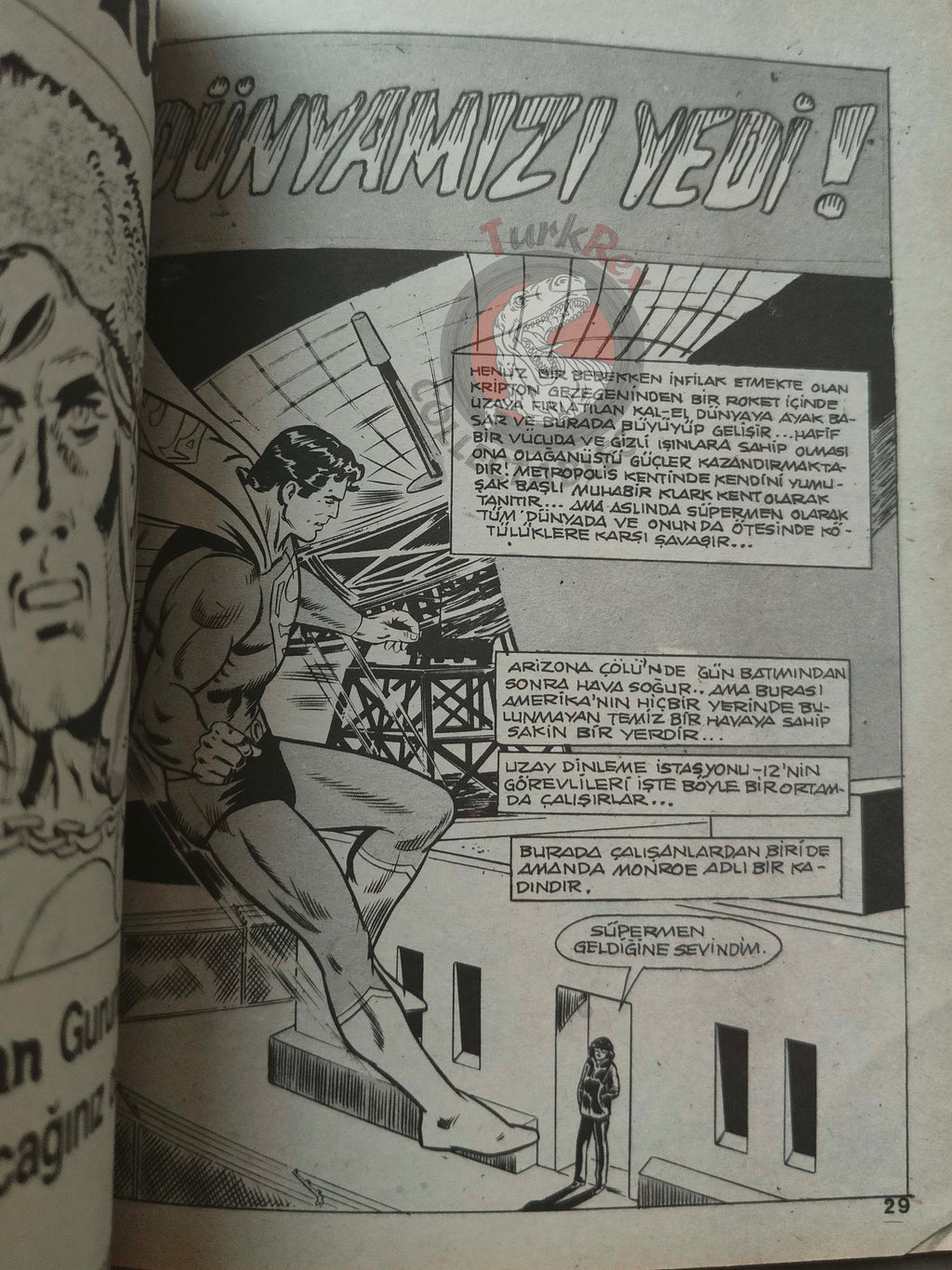 Superman Vol #44 1993 Turkish Comic Turkey #379 #362 #289 DC Comics Presents #64