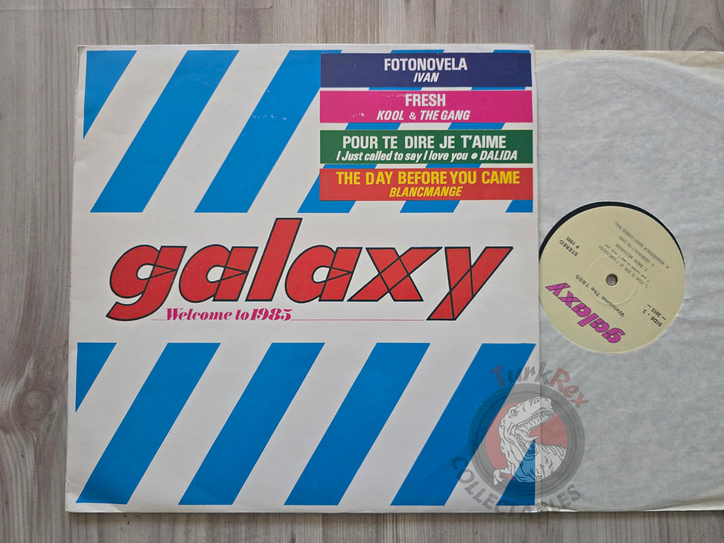 Various – Galaxy Welcome To 1985 Turkish Pressing Vinyl Turkey Edition Dalida