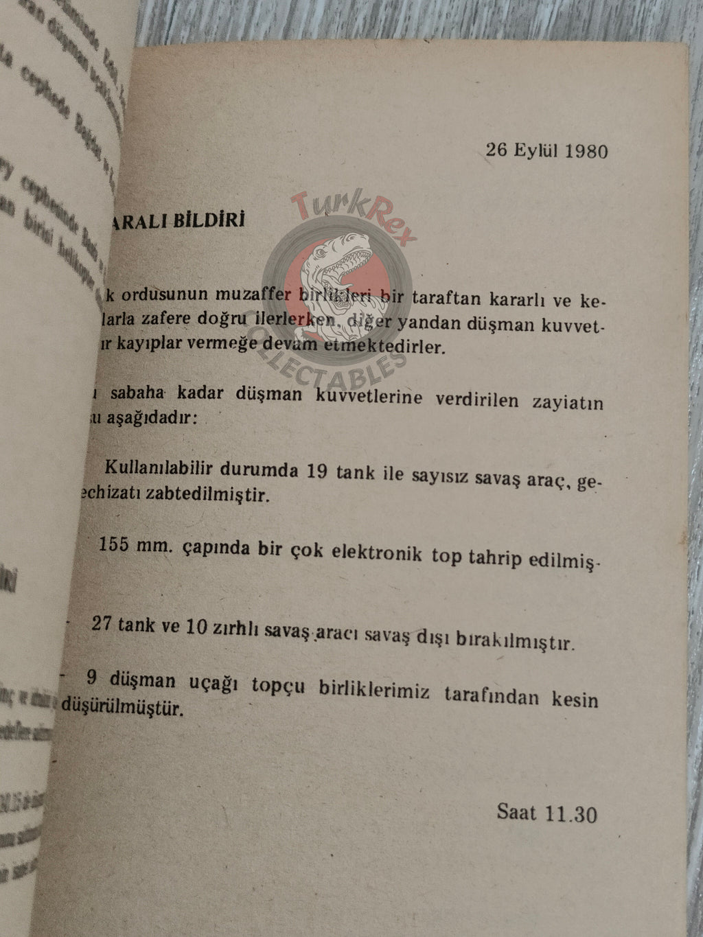Saddam Hussein - The Story Of A War 1980s Propaganda Book Turkish Middle East
