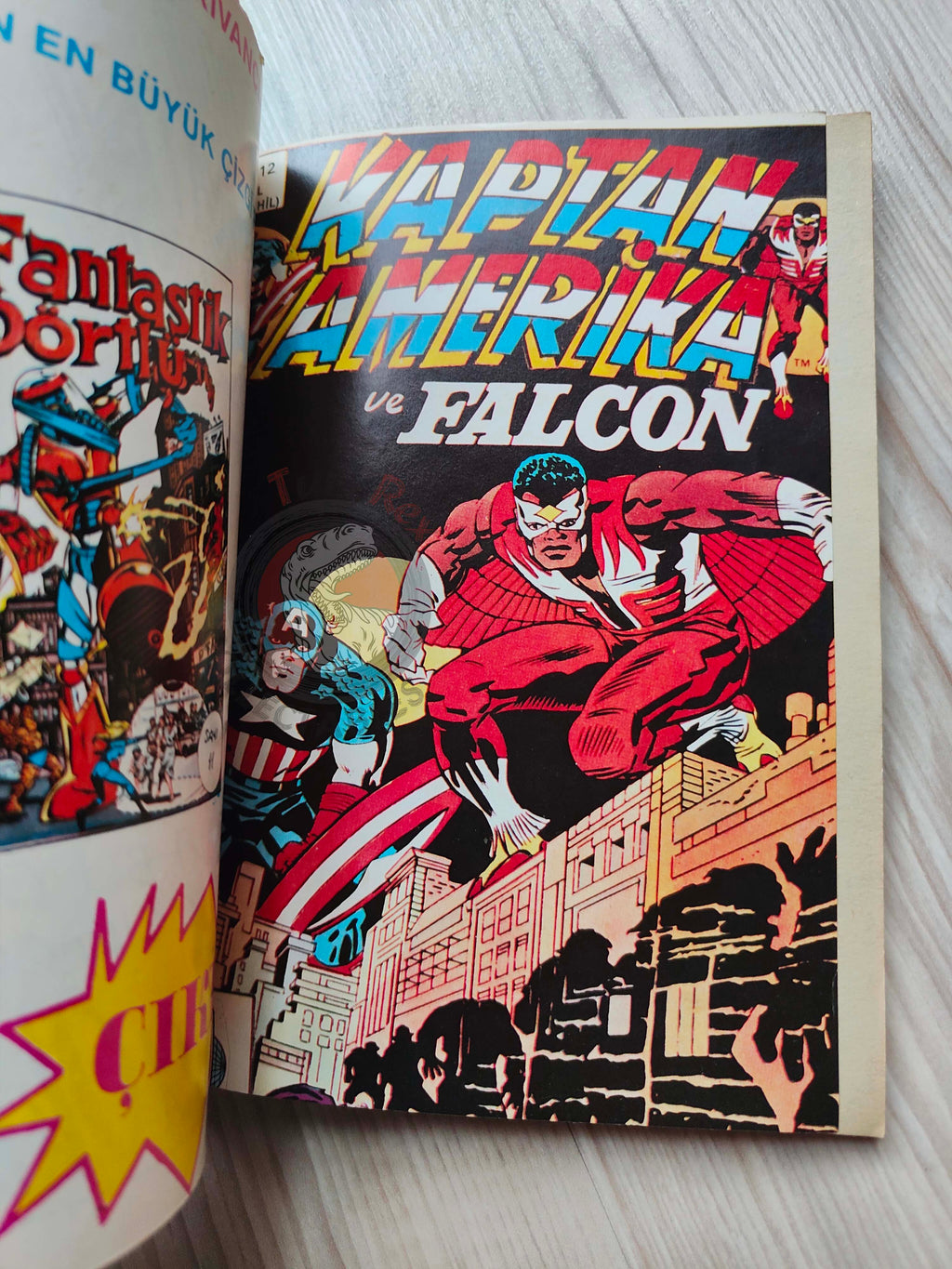 Captain America – Volume 6 1989 Turkish Comic Turkey