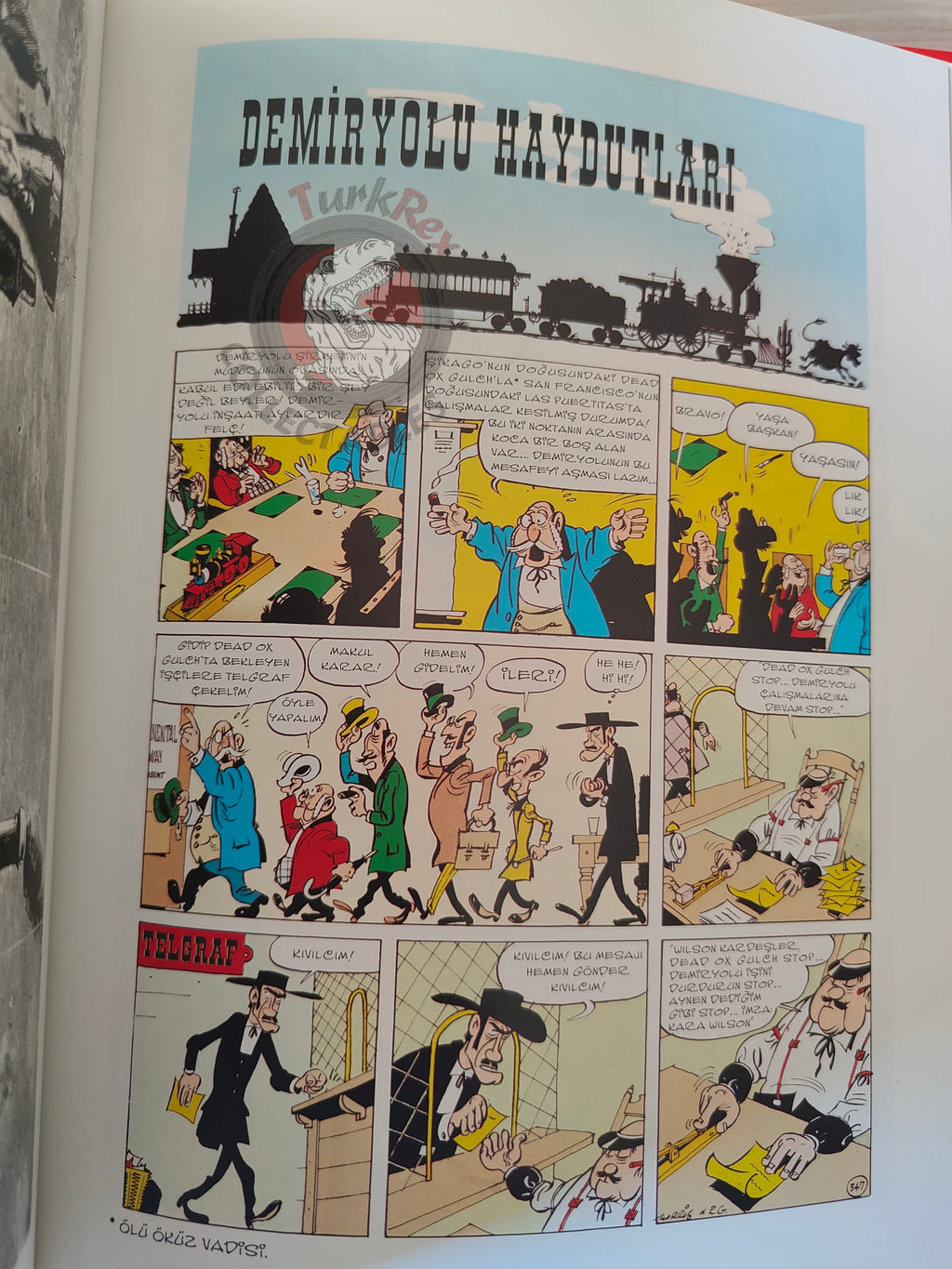 Lucky Luke – L'integrale #3 Turkish Comic Turkey L’Elixir du Docteur Doxey
