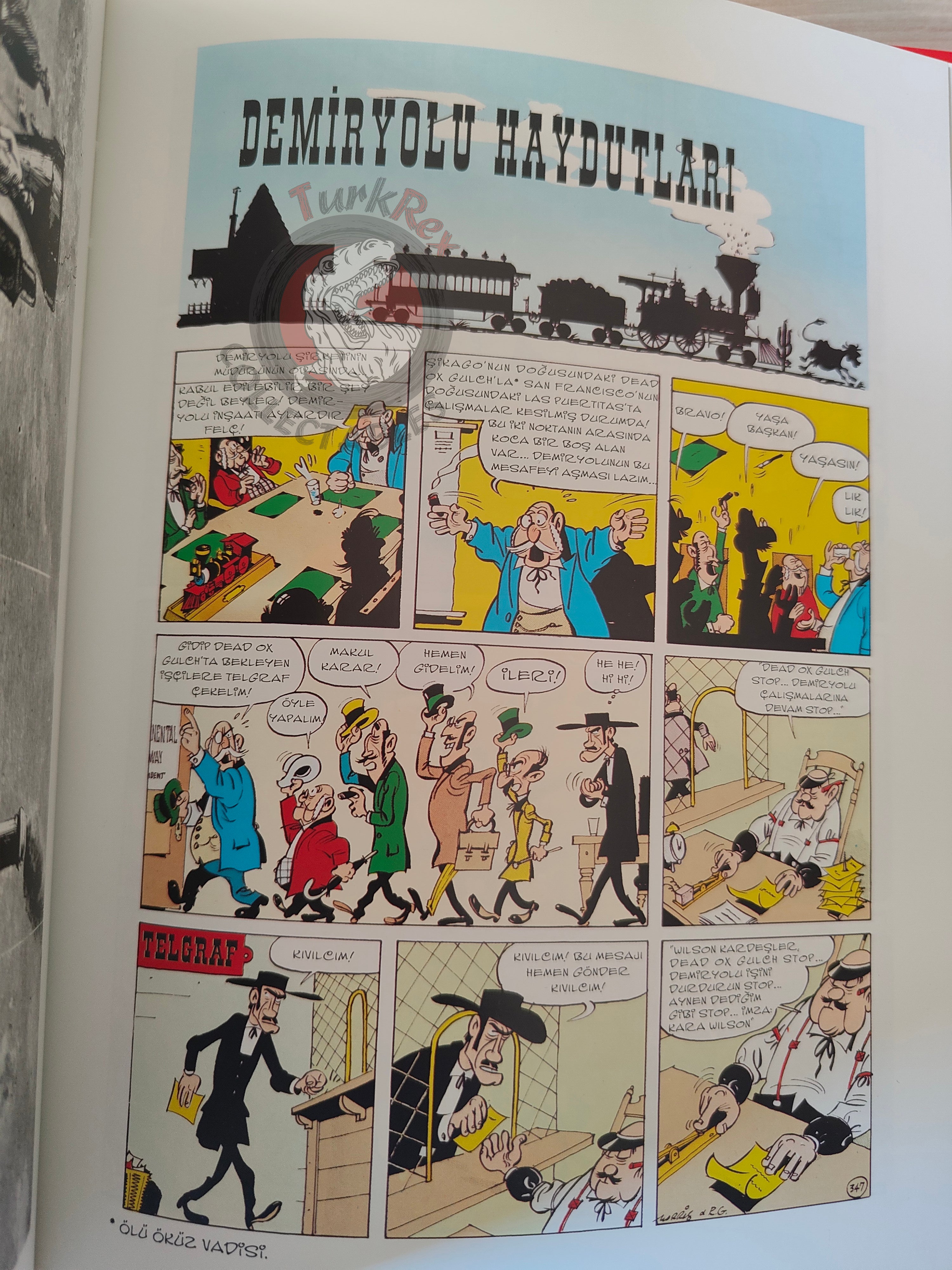 Lucky Luke – L'integrale #3 Turkish Comic Turkey L’Elixir du Docteur Doxey