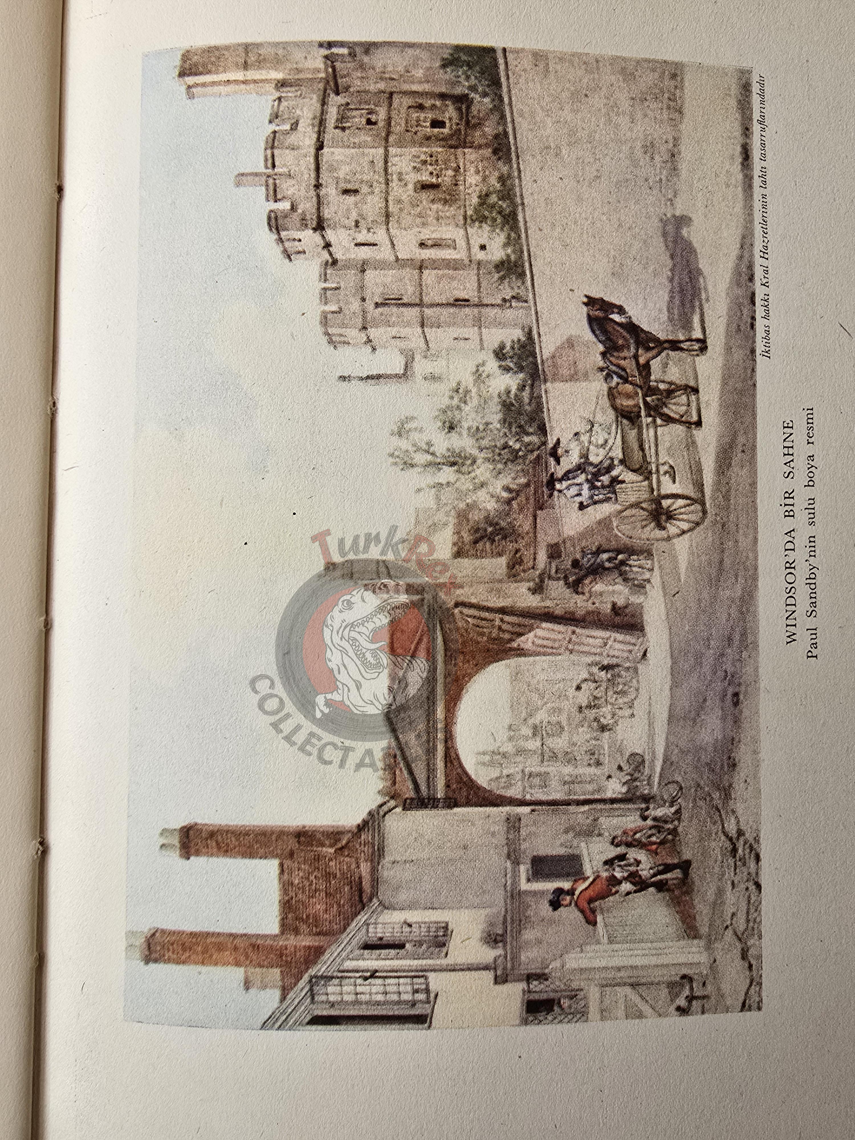 Edmund Blunden – English Villages 1940s HC / DJ Turkish Book Turkey WW2 era Propaganda