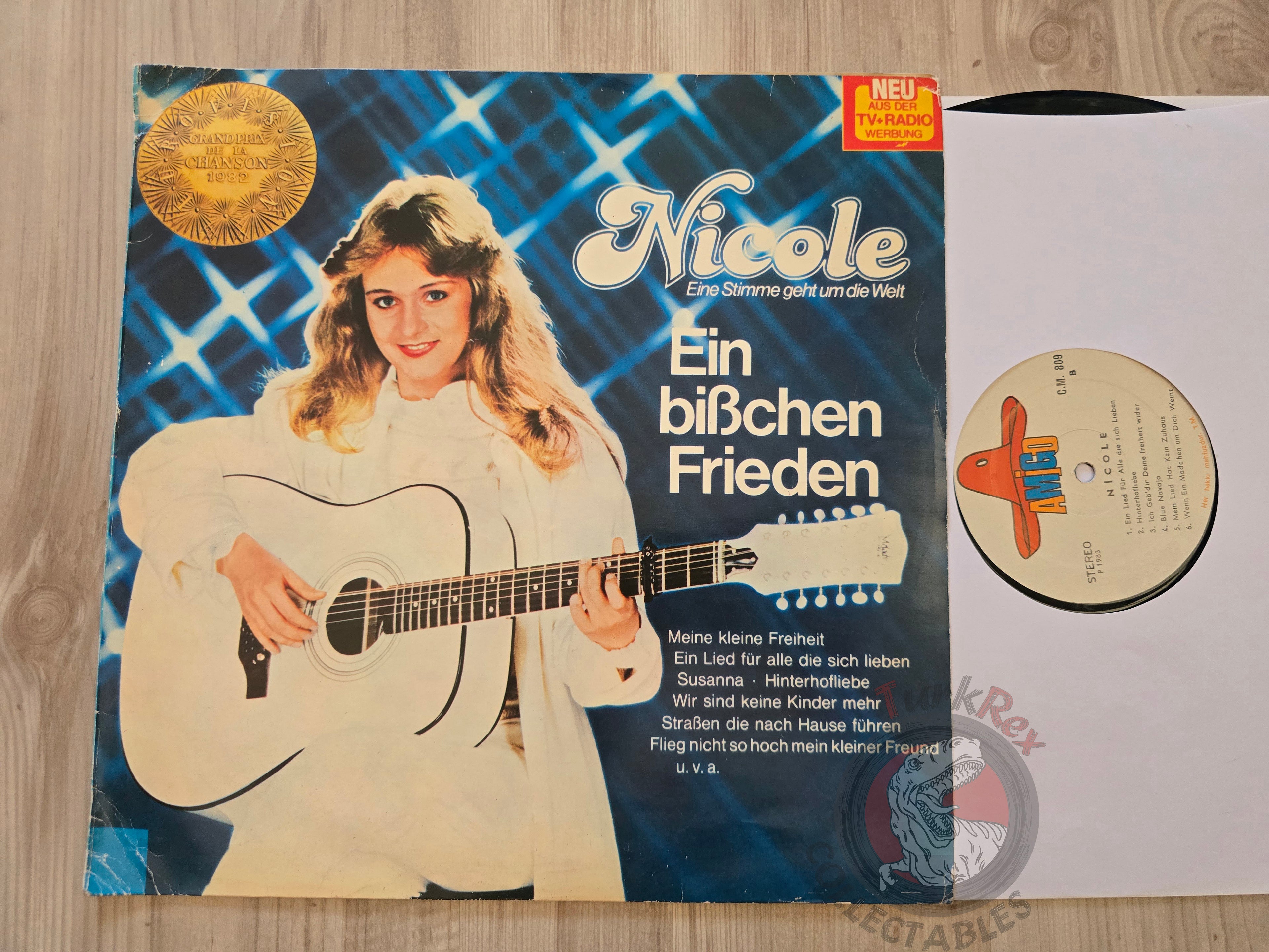 Nicole – Ein Bisschen Frieden Turkish Pressing Vinyl Turkey Edition Eurovision