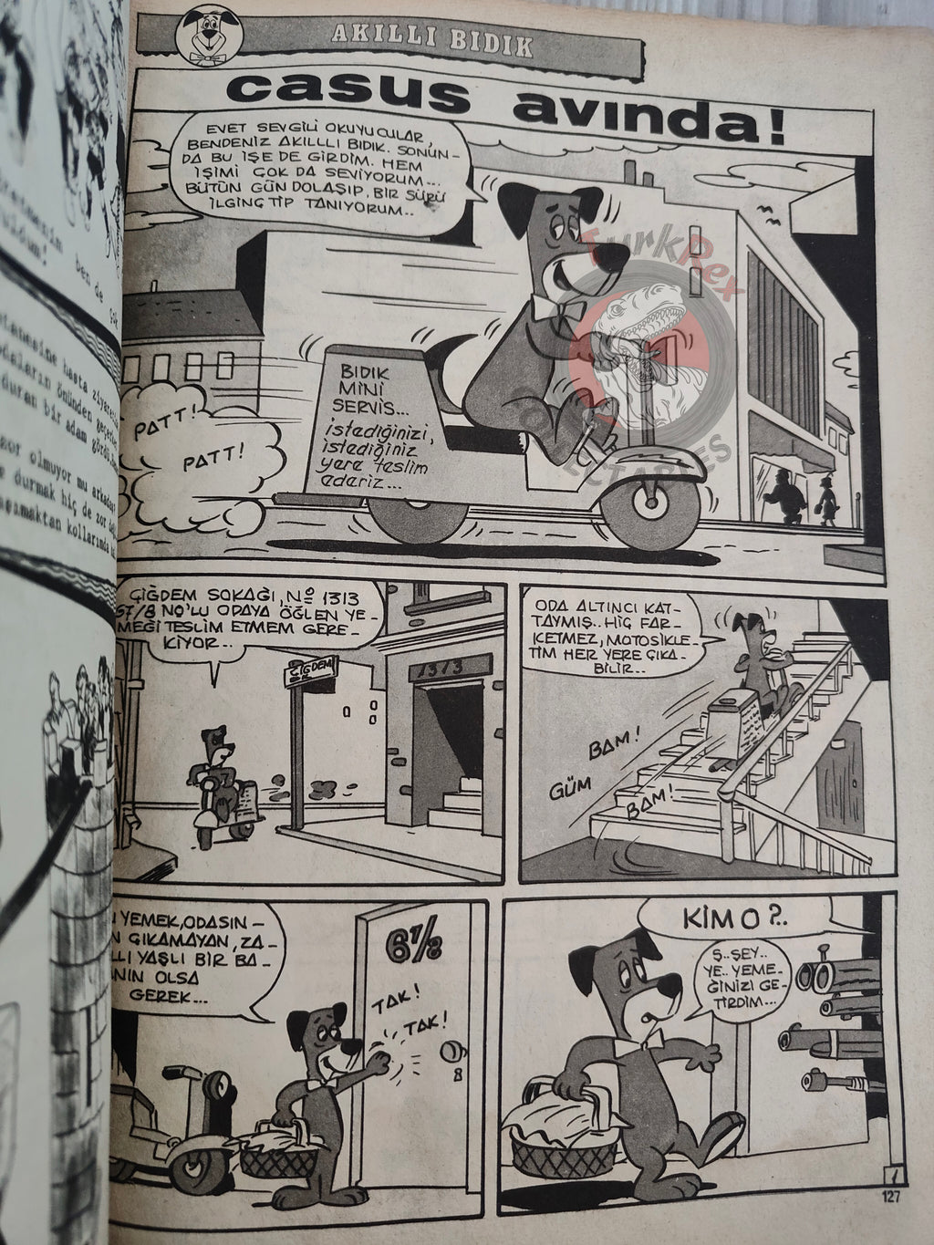 Bonanza – Volume 1 70s Turkish Comic Turkey Huckleberry Hound