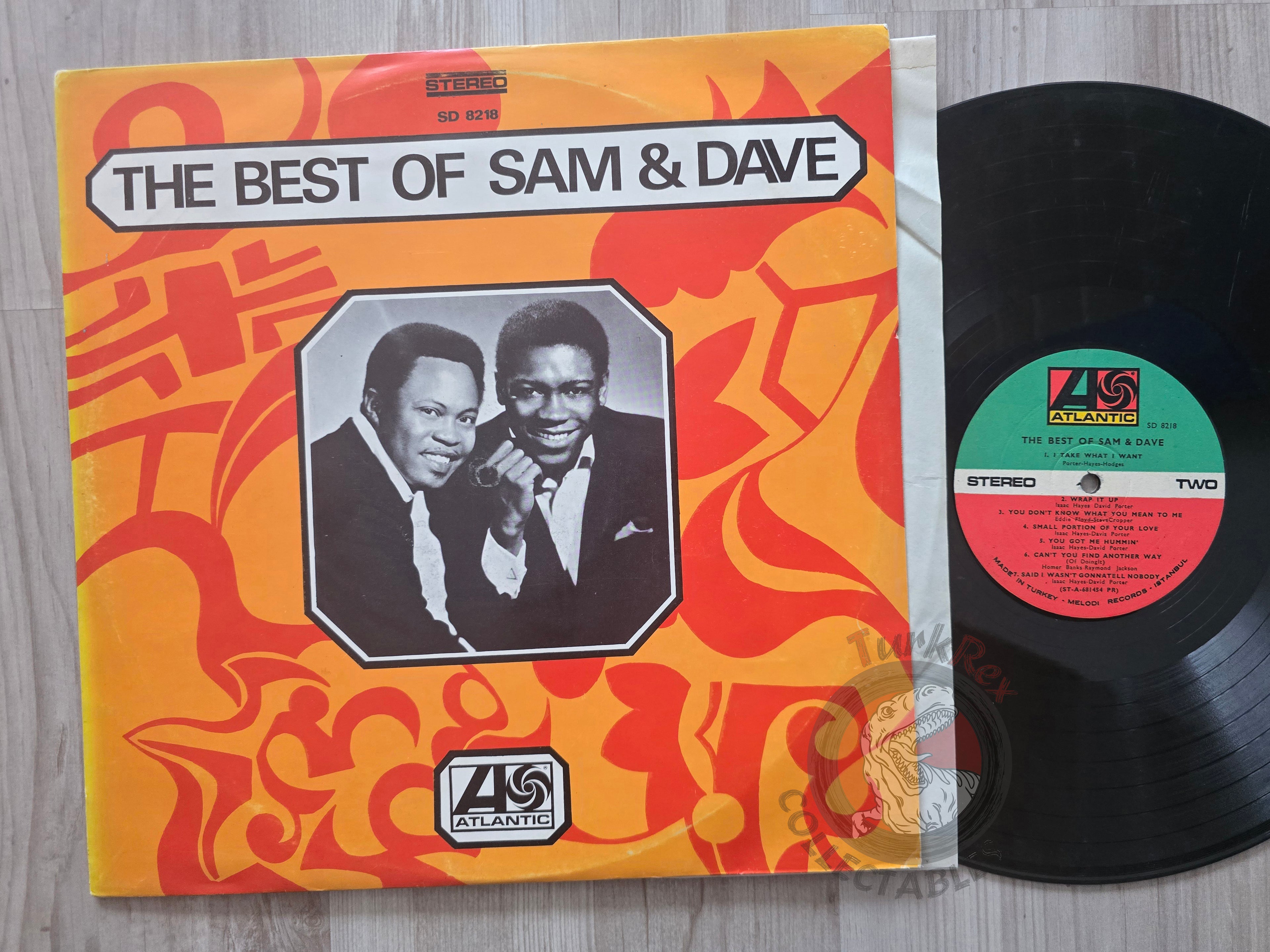 Sam & Dave – The Best Of Sam & Dave  Turkish Pressing Vinyl Turkey Edition