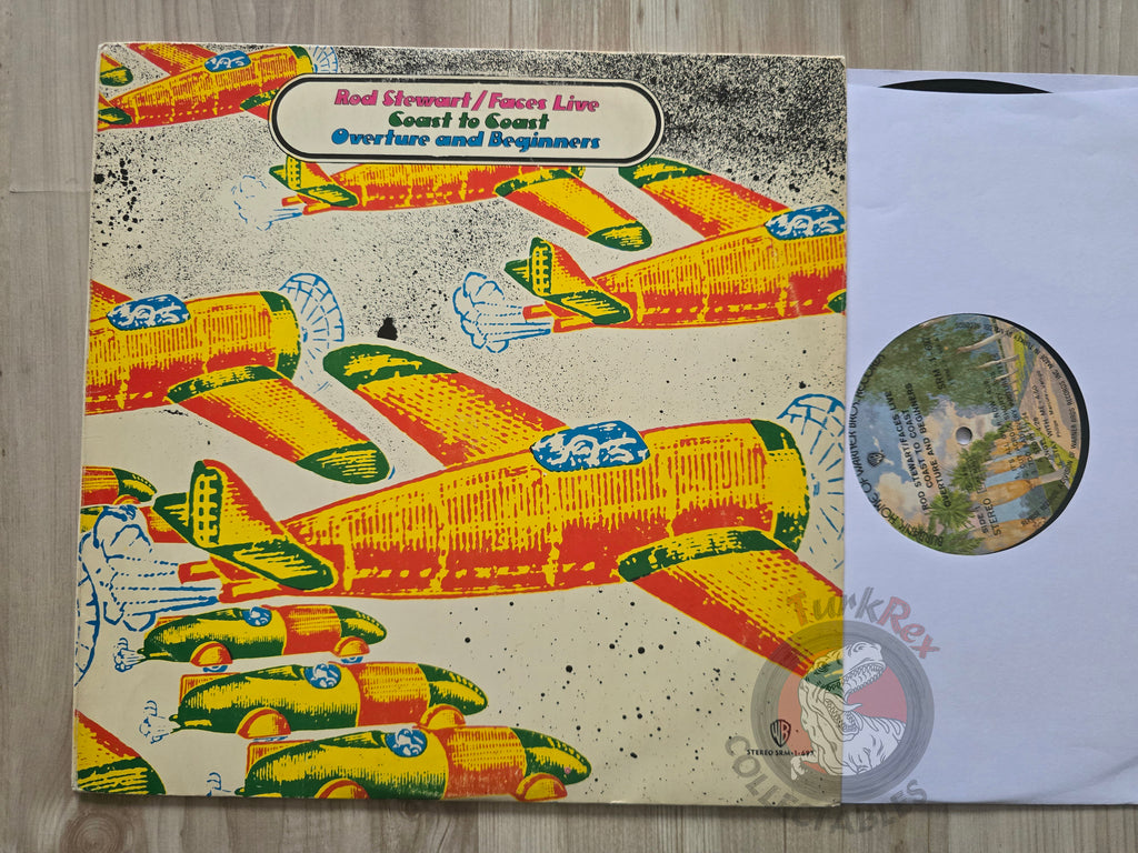 Rod Stewart / Faces – Live Coast To Coast Turkish Pressing Vinyl Turkey Edition