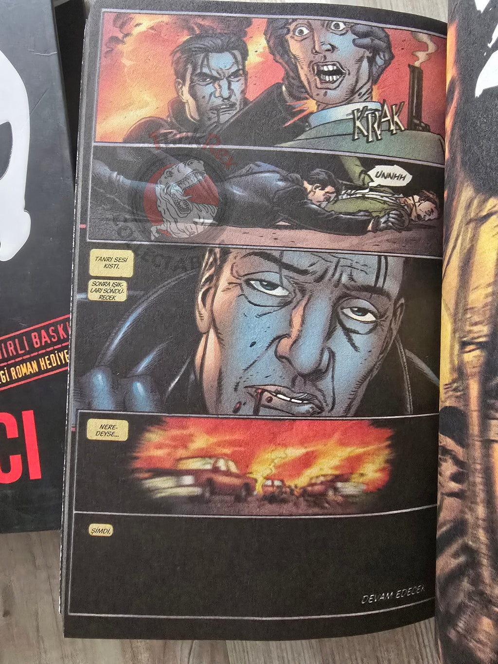 The Punisher Collector's Edition Turkish Comic + DVD Turkey 2004 Welcome Back, Frank