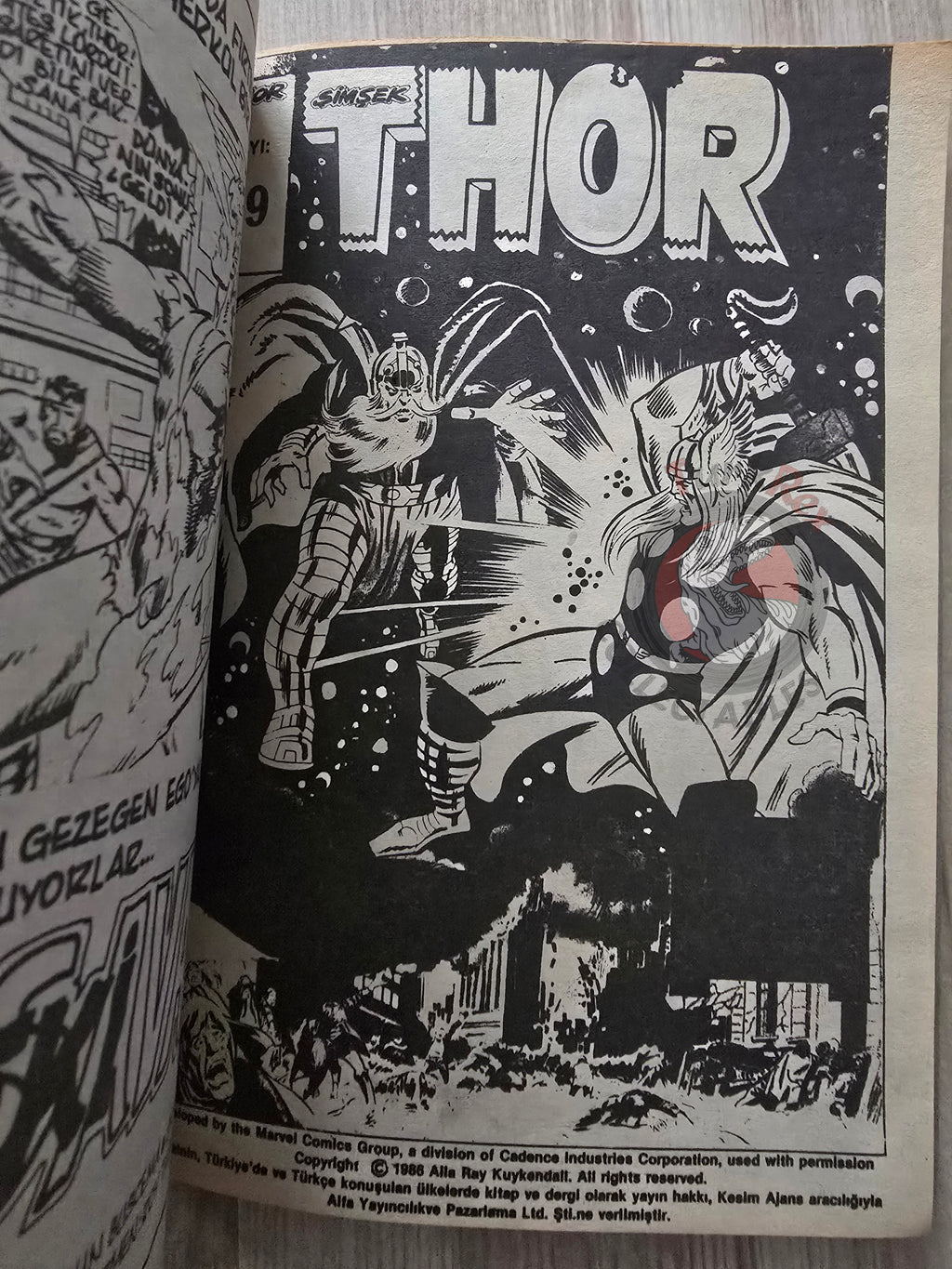 Thor Vol #7 1987 Turkish Comic Turkey The Mighty Thor #205–207 #11 #223 #226 #228 #229