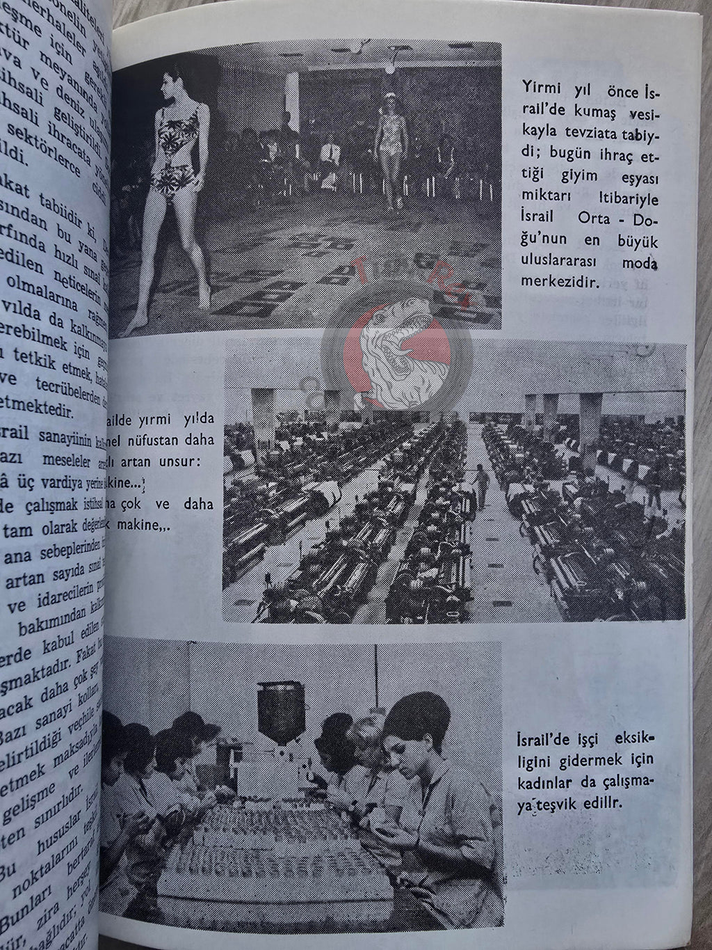 Israel 20th Anniversary 1968 Israeli Embassy Propaganda Turkish Book Turkey Middle East