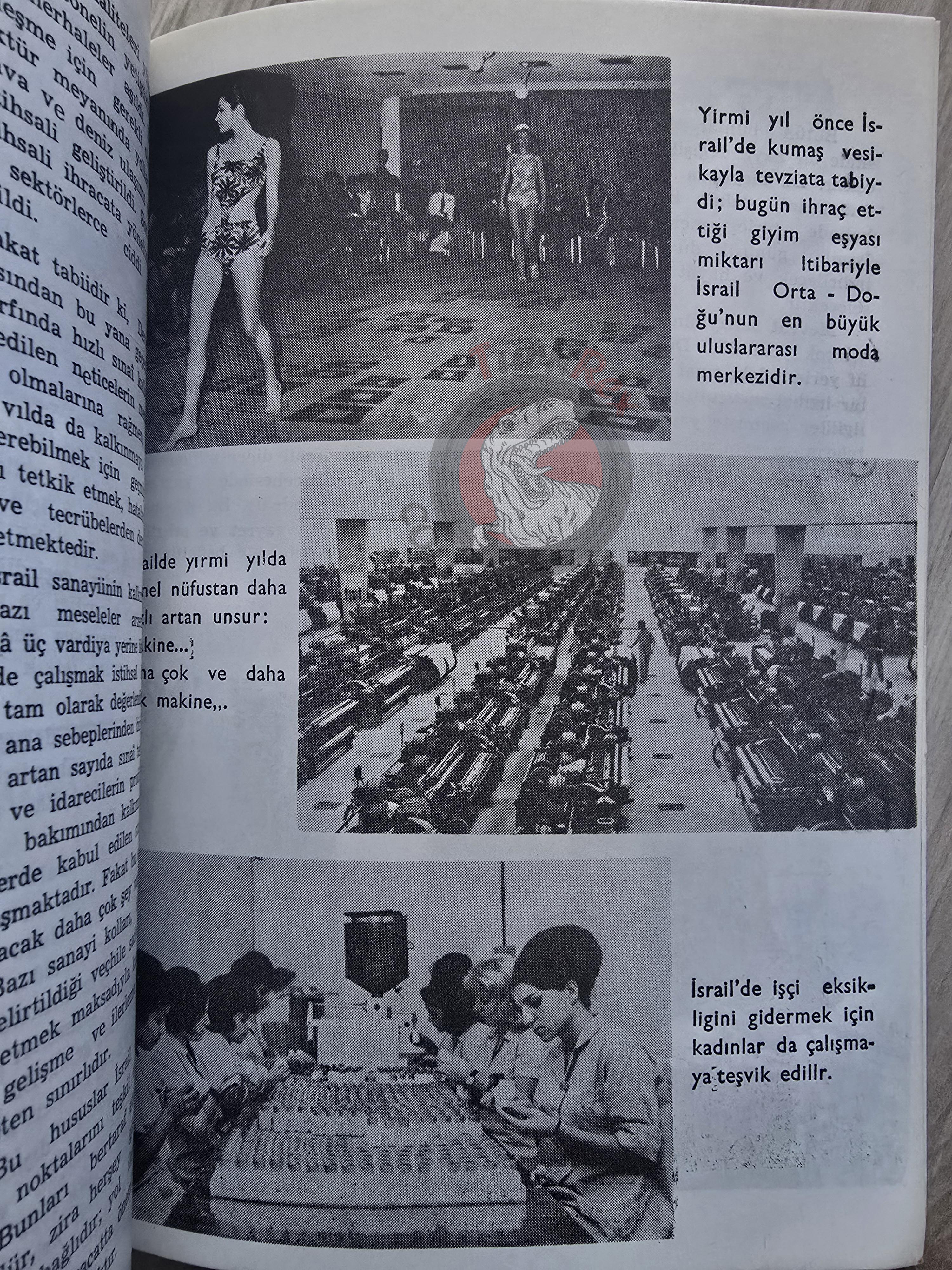 Israel 20th Anniversary 1968 Israeli Embassy Propaganda Turkish Book Turkey Middle East