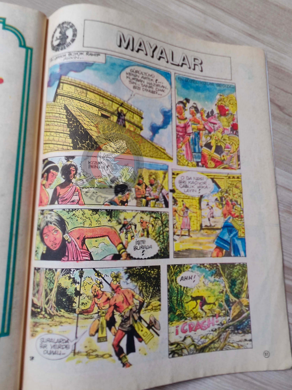 Milliyet Çocuk #27 1979 Turkish Comic Turkey Joyas Literarias Juveniles #12 Fenimore Cooper