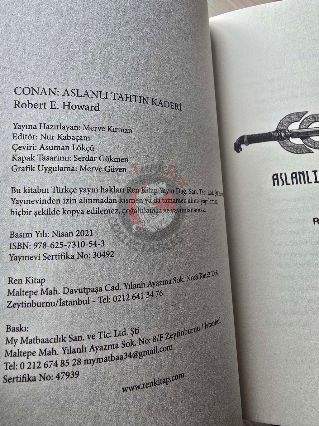 Robert E. Howard - Conan First Edition Turkish Boxed Set Book Turkey