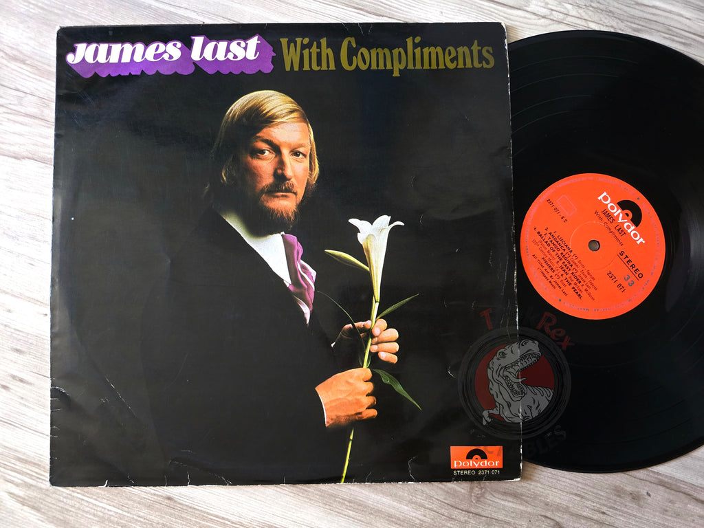 James Last – With Compliments Turkish Pressing Vinyl Turkey Edition