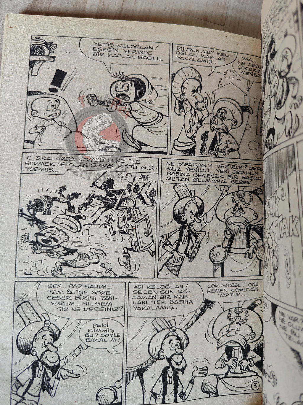 Tintin – King Ottokar's Sceptre early 1980s Turkish Edition Comic Turkey 1