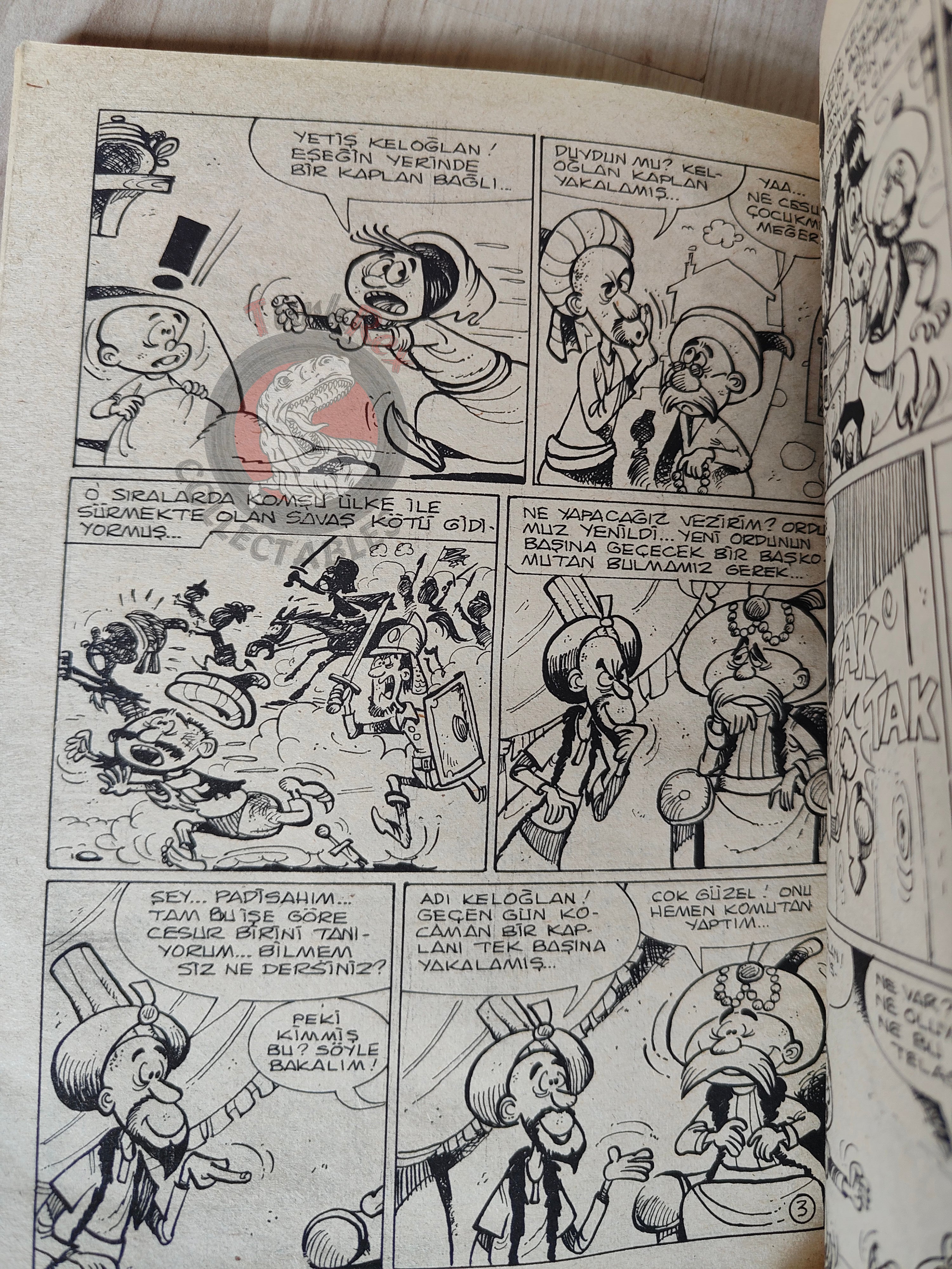 Tintin – King Ottokar's Sceptre early 1980s Turkish Edition Comic Turkey 1