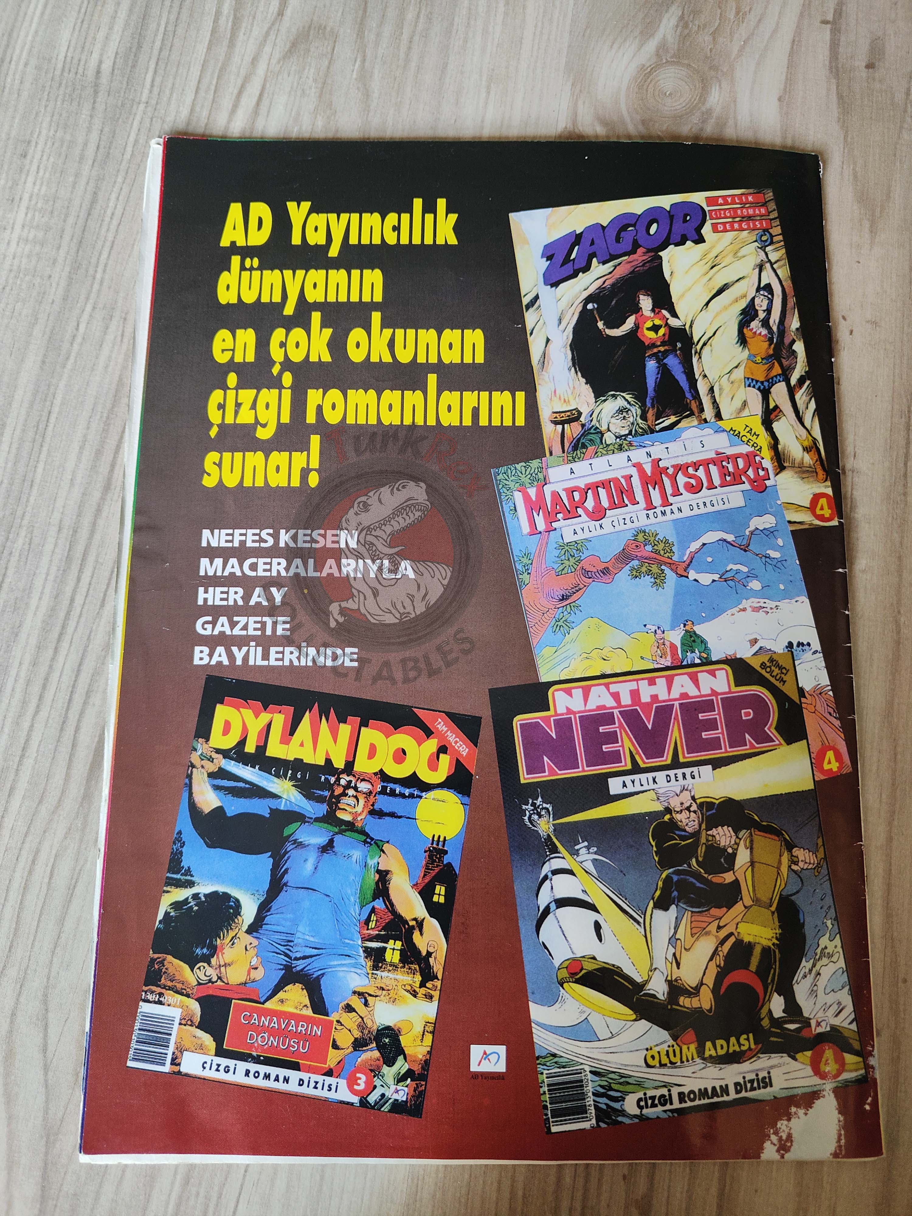 Power Rangers #1 1997 Turkish Comic Mag Turkey Mighty Morphin