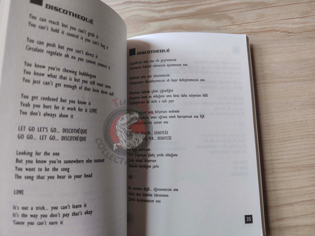 U2 Biography Book 1997 1st by Turkish Writer Book Turkey