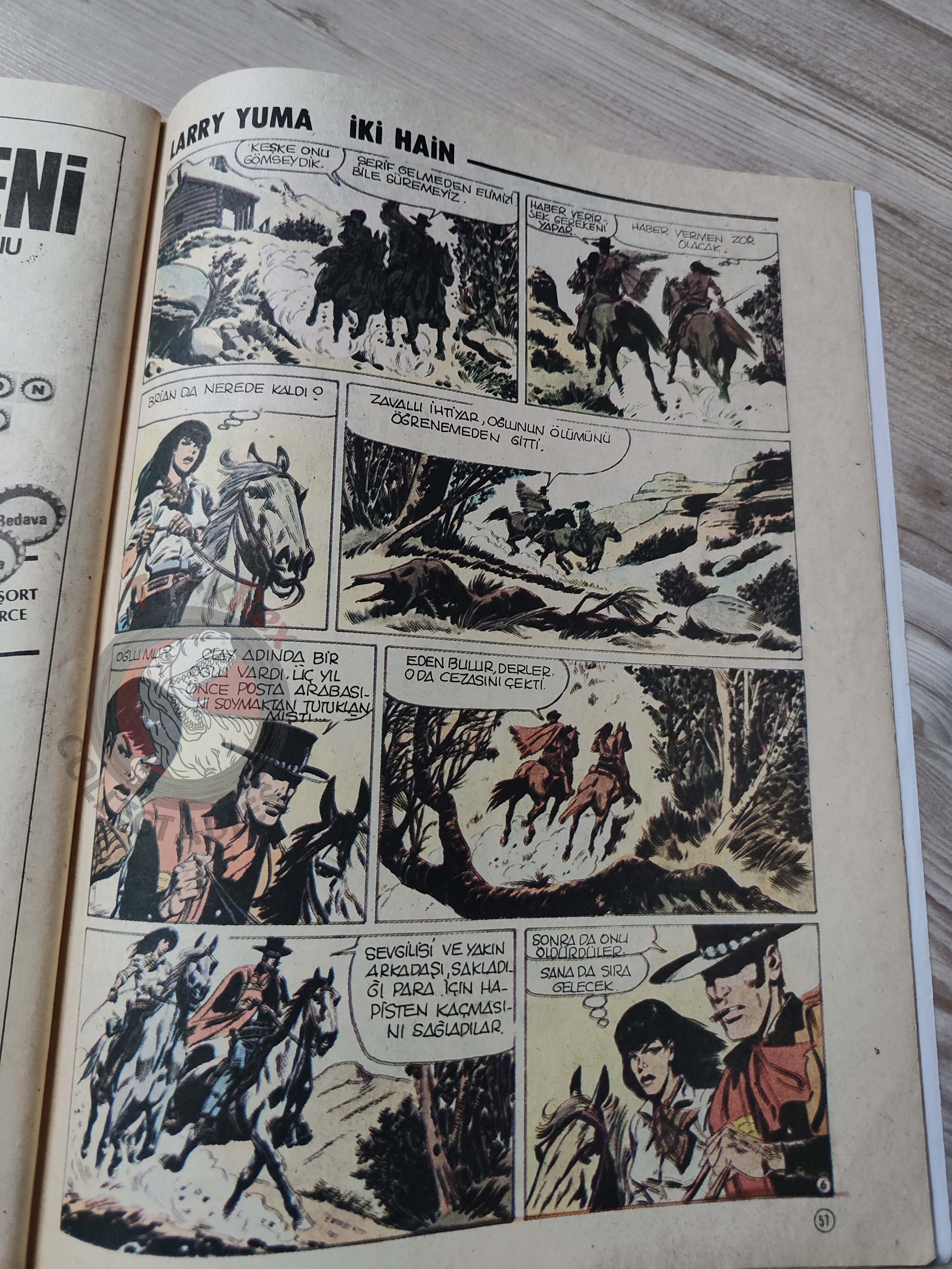 Milliyet Çocuk #38 1979 Turkish Comic Turkey Joyas Literarias Juveniles #121 Emilio Salgari