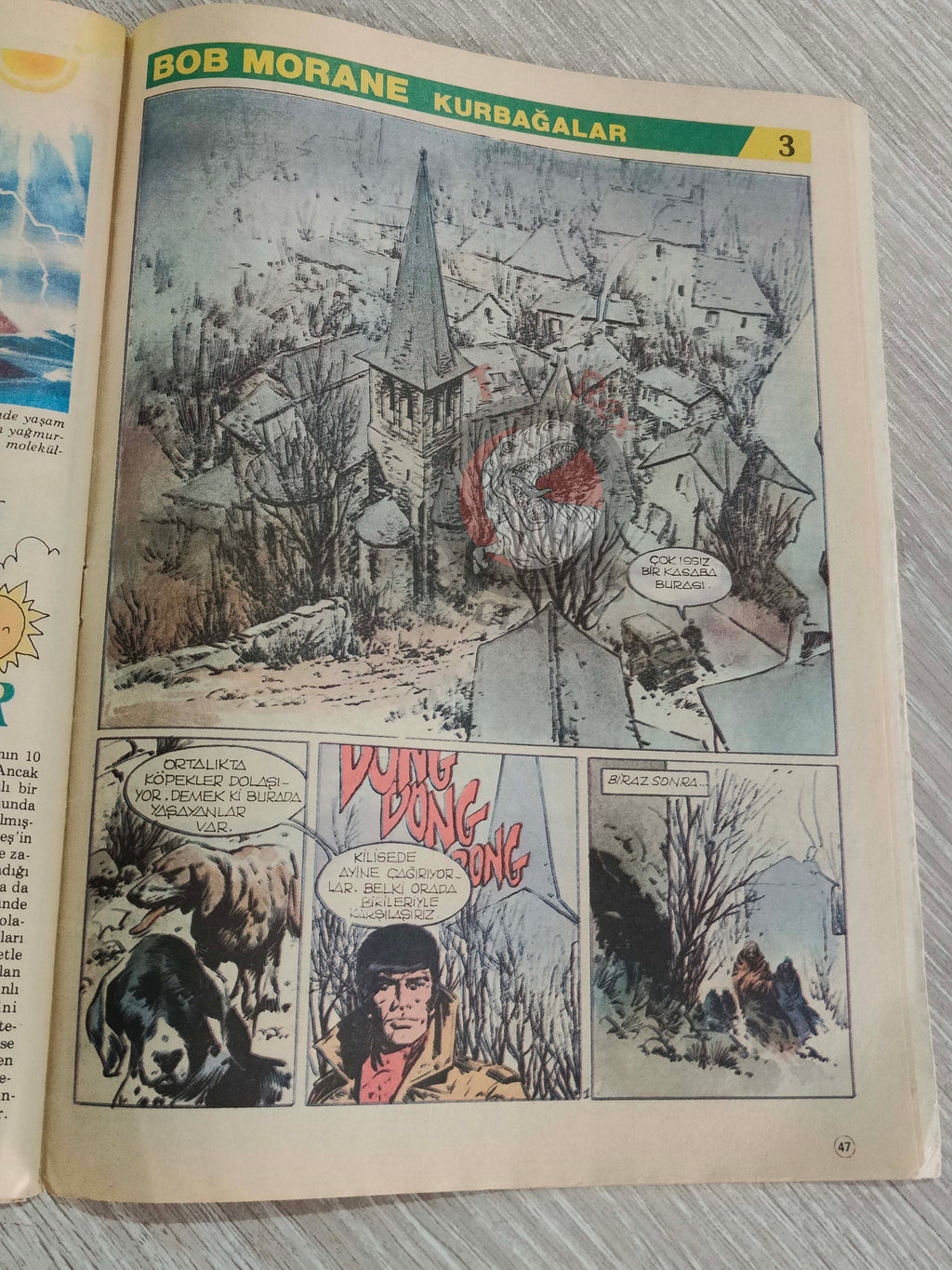 Milliyet Çocuk #2 1984 Turkish Comic Turkey Alice In Wonderland l'étalon noir Bob Morane Stefi