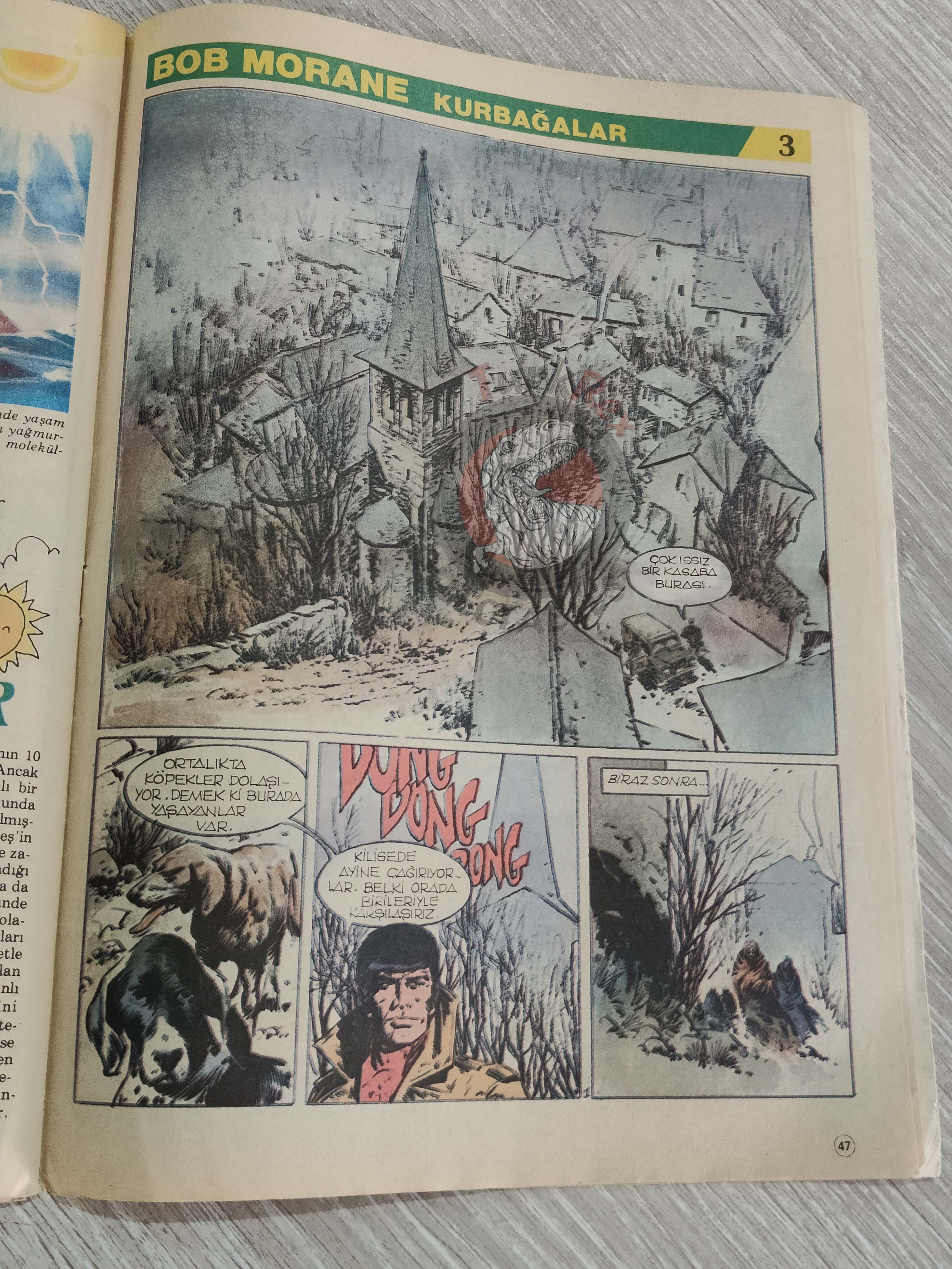 Milliyet Çocuk #2 1984 Turkish Comic Turkey Alice In Wonderland l'étalon noir Bob Morane Stefi