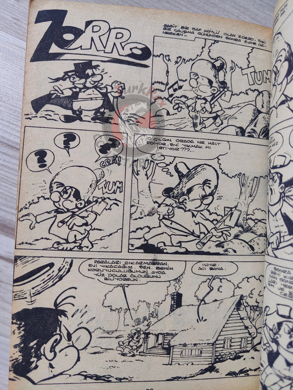 Buffalo Bill  –  Volume  #5 1981 Turkish Comic Turkey Geronimo Zorro