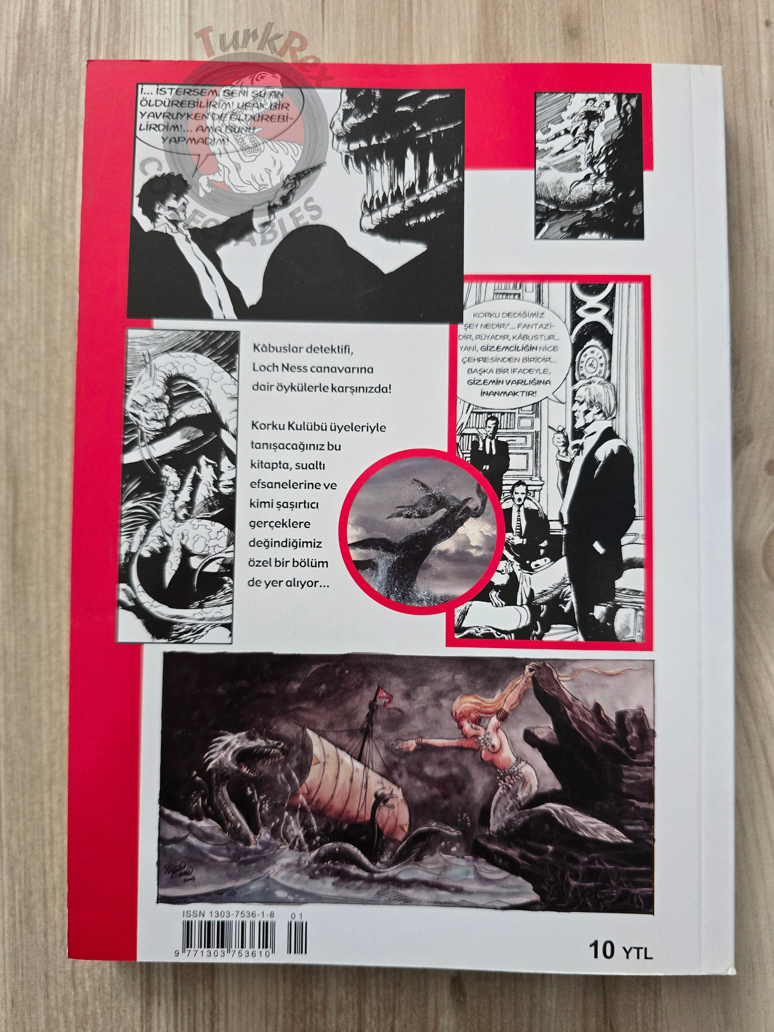 Speciale Dylan Dog #1 2007 Turkish Comic Turkey Il Club dell’Orrore