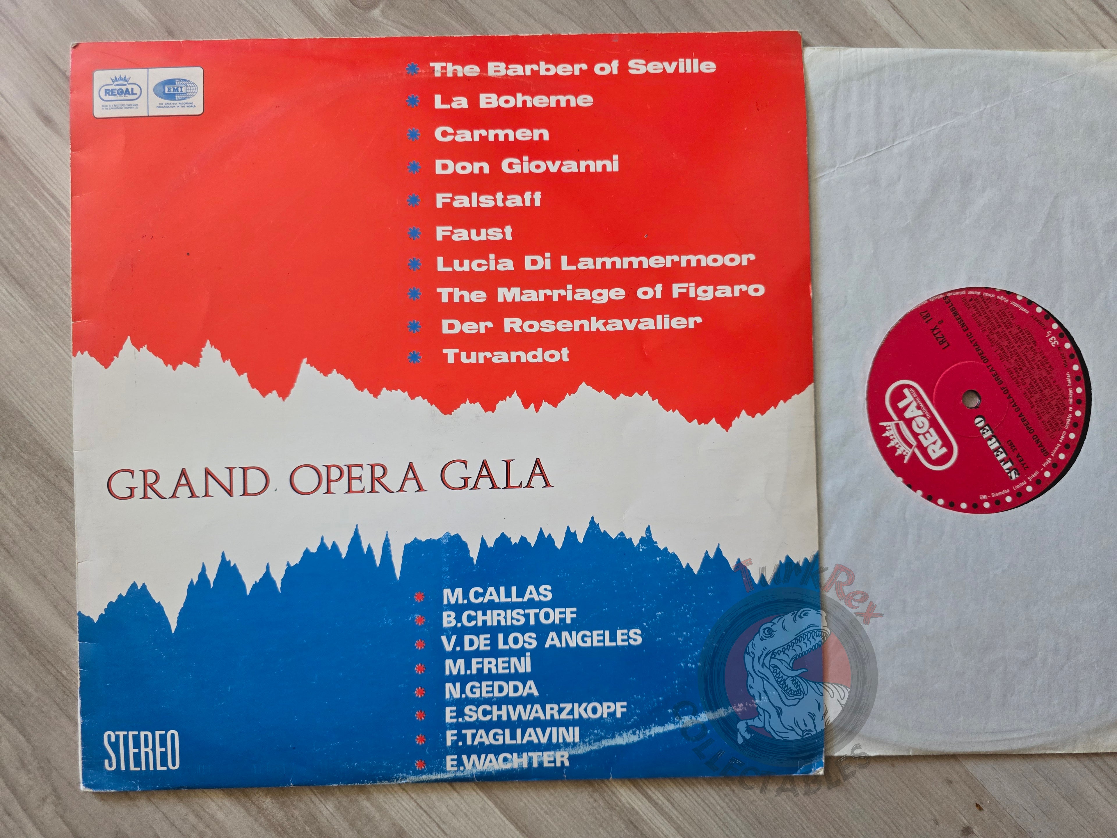 Grand Opera Gala Of Great Operatic Ensembles Turkish Pressing Vinyl Turkey Edition