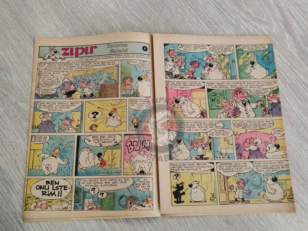 Tercüman Çocuk #41 1982 Turkish Comic Turkey Superman Star Wars #28 The Flintstones Tounga Larry Yuma