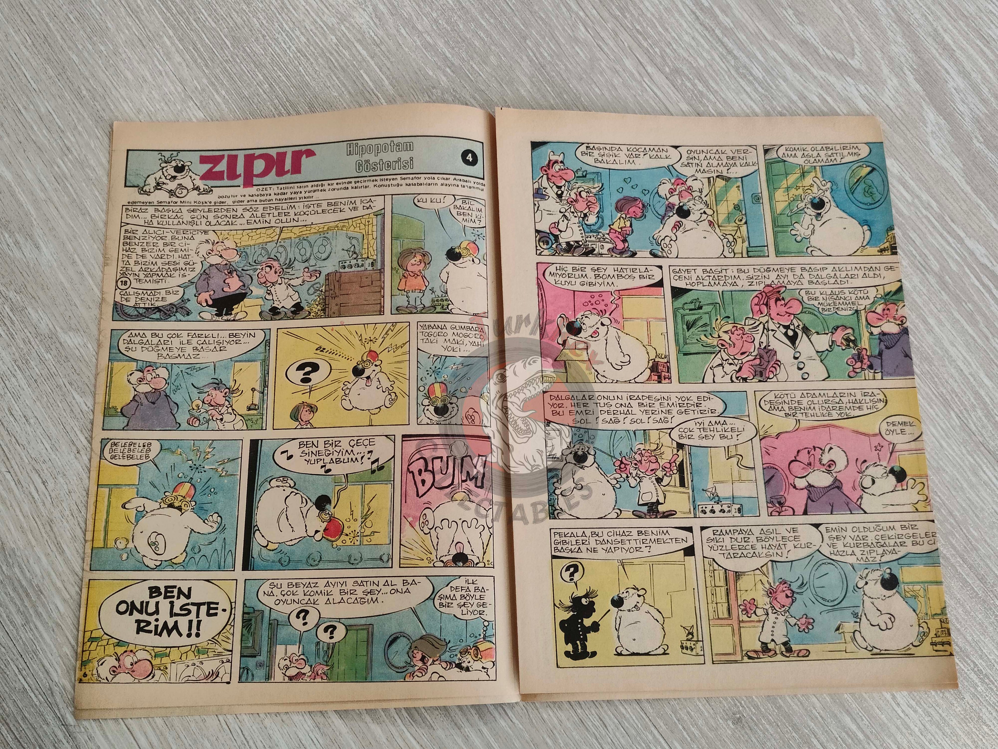 Tercüman Çocuk #41 1982 Turkish Comic Turkey Superman Star Wars #28 The Flintstones Tounga Larry Yuma