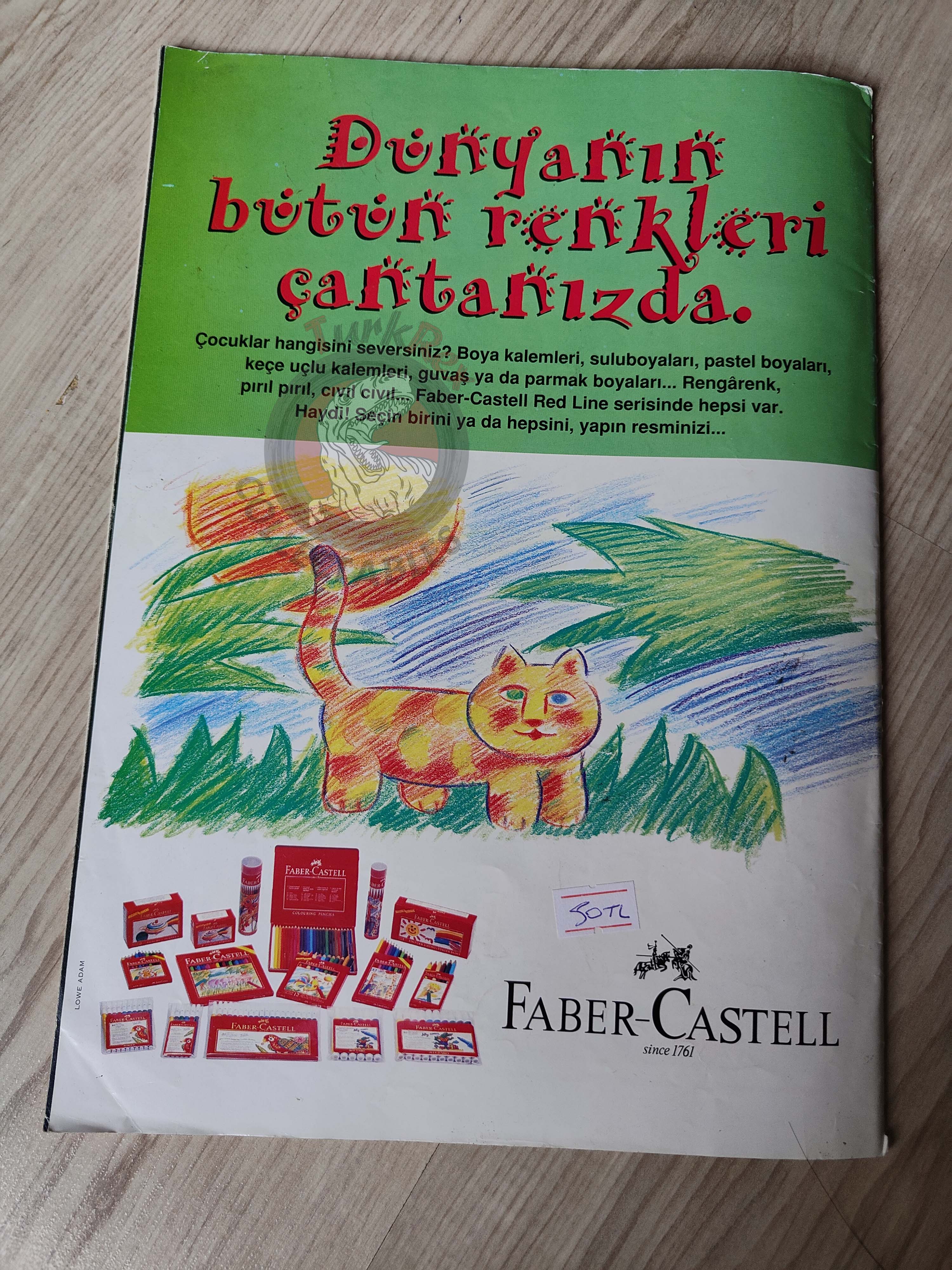 Casper the Friendly Ghost Magazine – Issue #18 1997 Turkish Comic Turkey