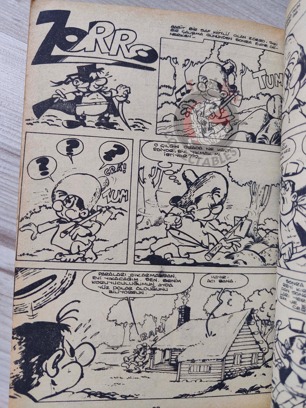 Buffalo Bill  –  Volume  #5 1981 Turkish Comic Turkey Geronimo Zorro