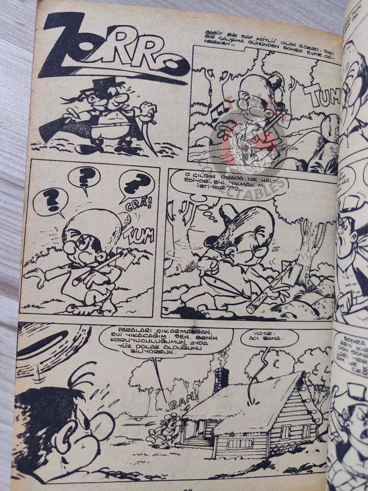 Buffalo Bill  –  Volume  #5 1981 Turkish Comic Turkey Geronimo Zorro