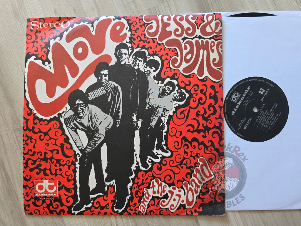 Jess & James And The J.J. Band – Move Turkish Pressing Vinyl Turkey Edition