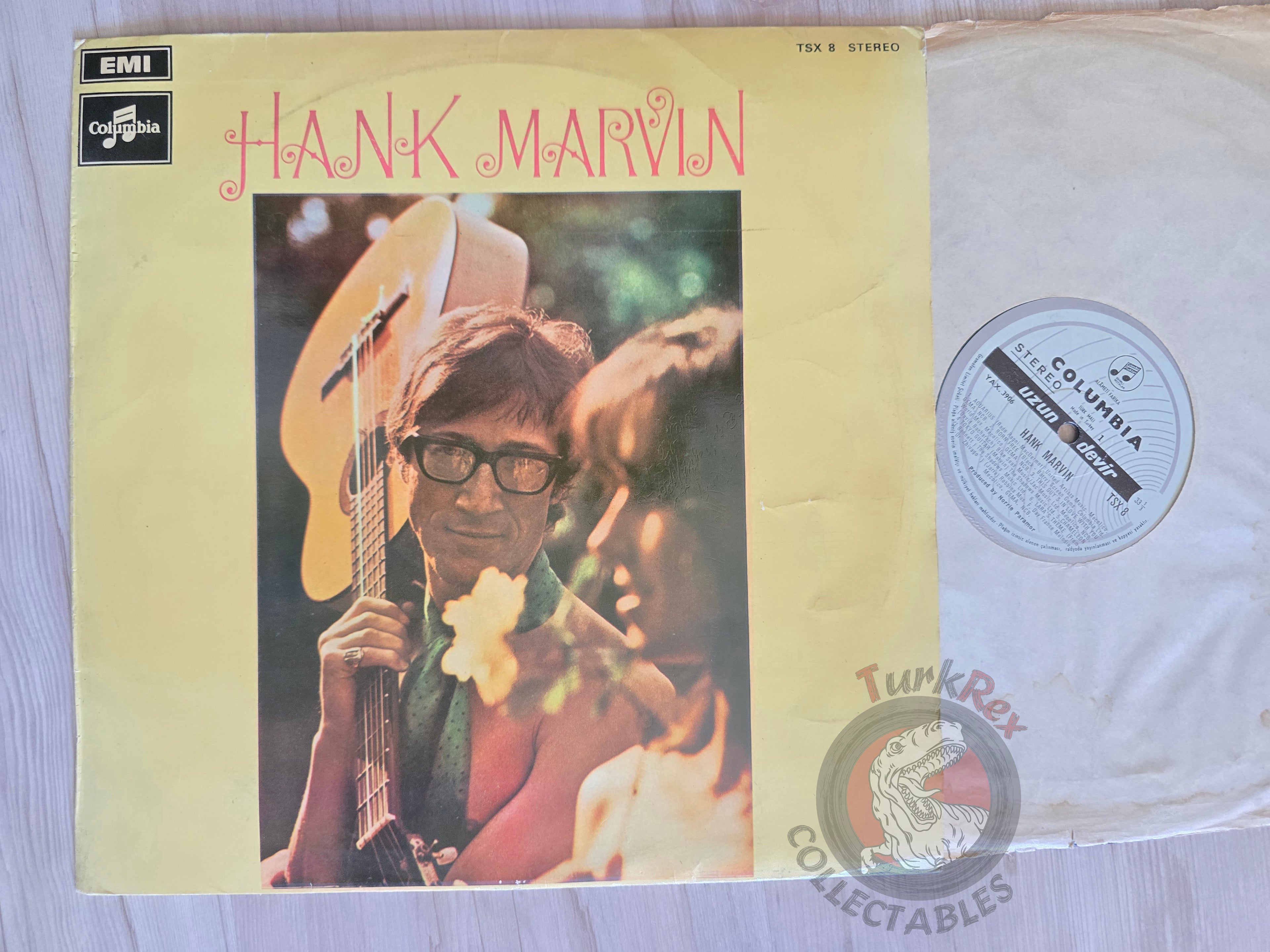 Hank Marvin – Hank Marvin Turkish Pressing Vinyl Turkey Edition
