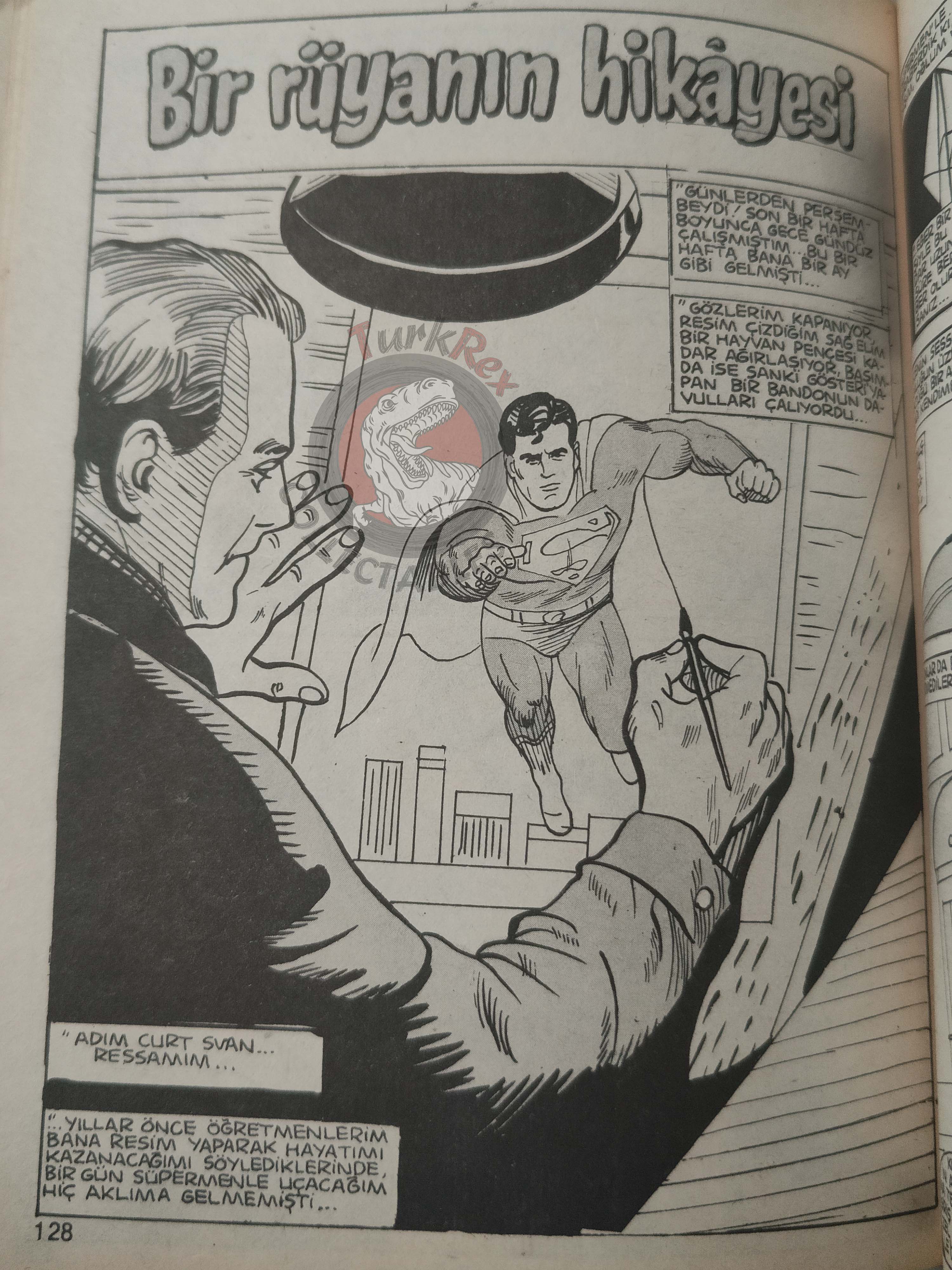 Superman Vol #47 1993 Turkish Comic Turkey Batman Action Comics #408 Annual #2
