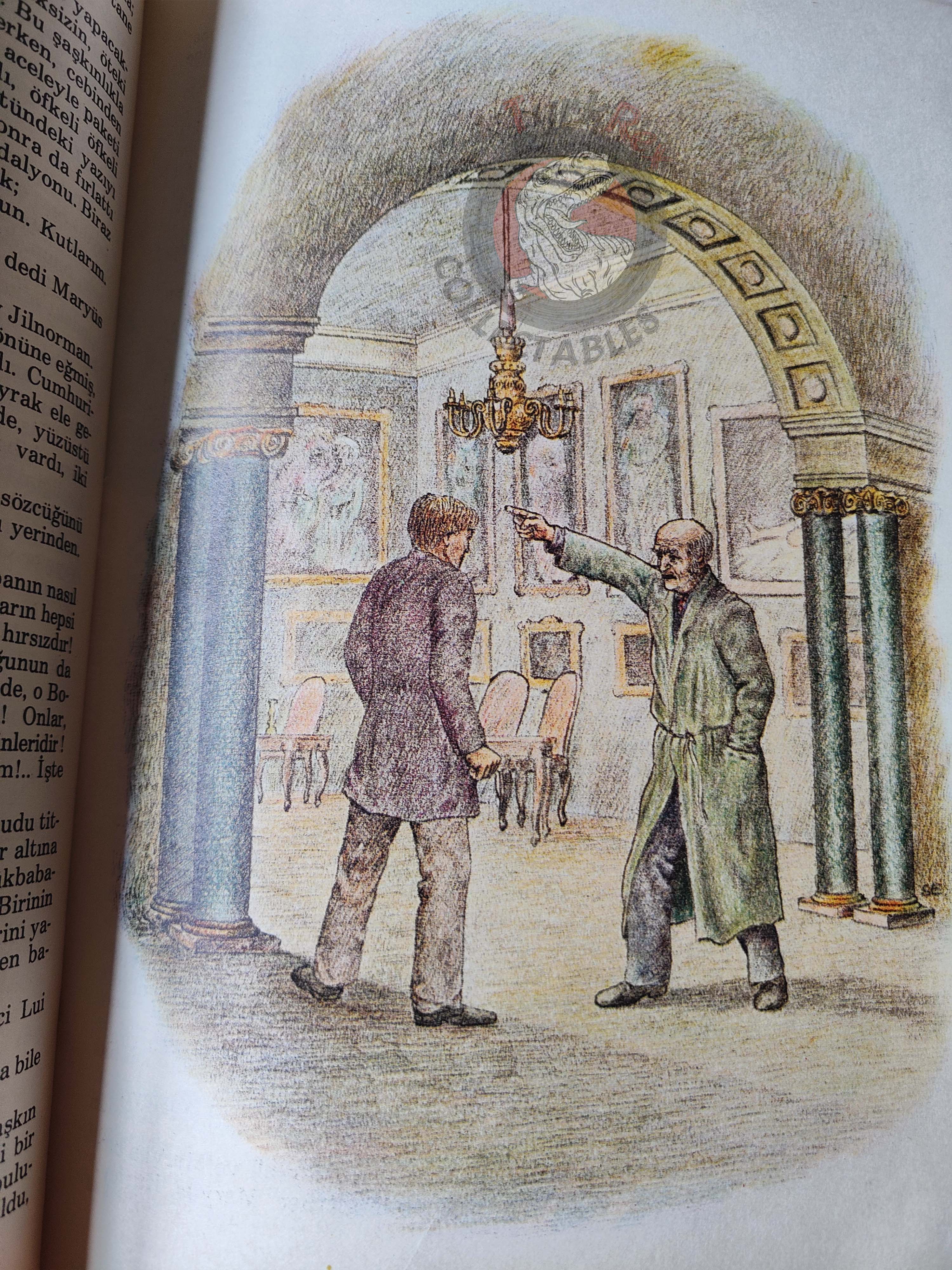 Victor Hugo – Les Misérables 1980s Illustrated Turkish Book Turkey
