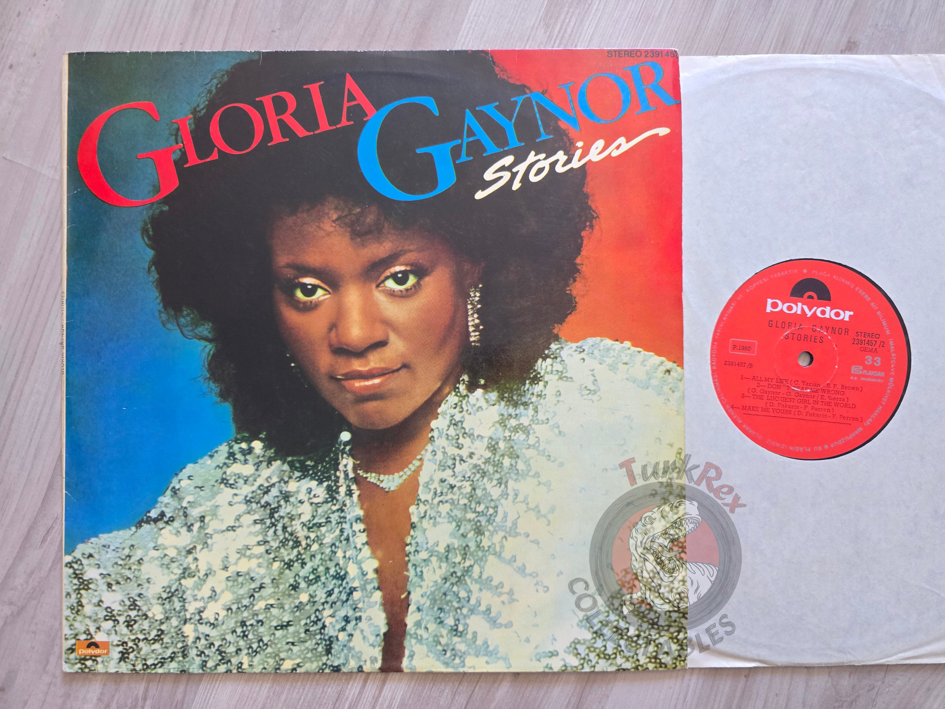 Gloria Gaynor – Stories Turkish Pressing Vinyl Turkey Edition