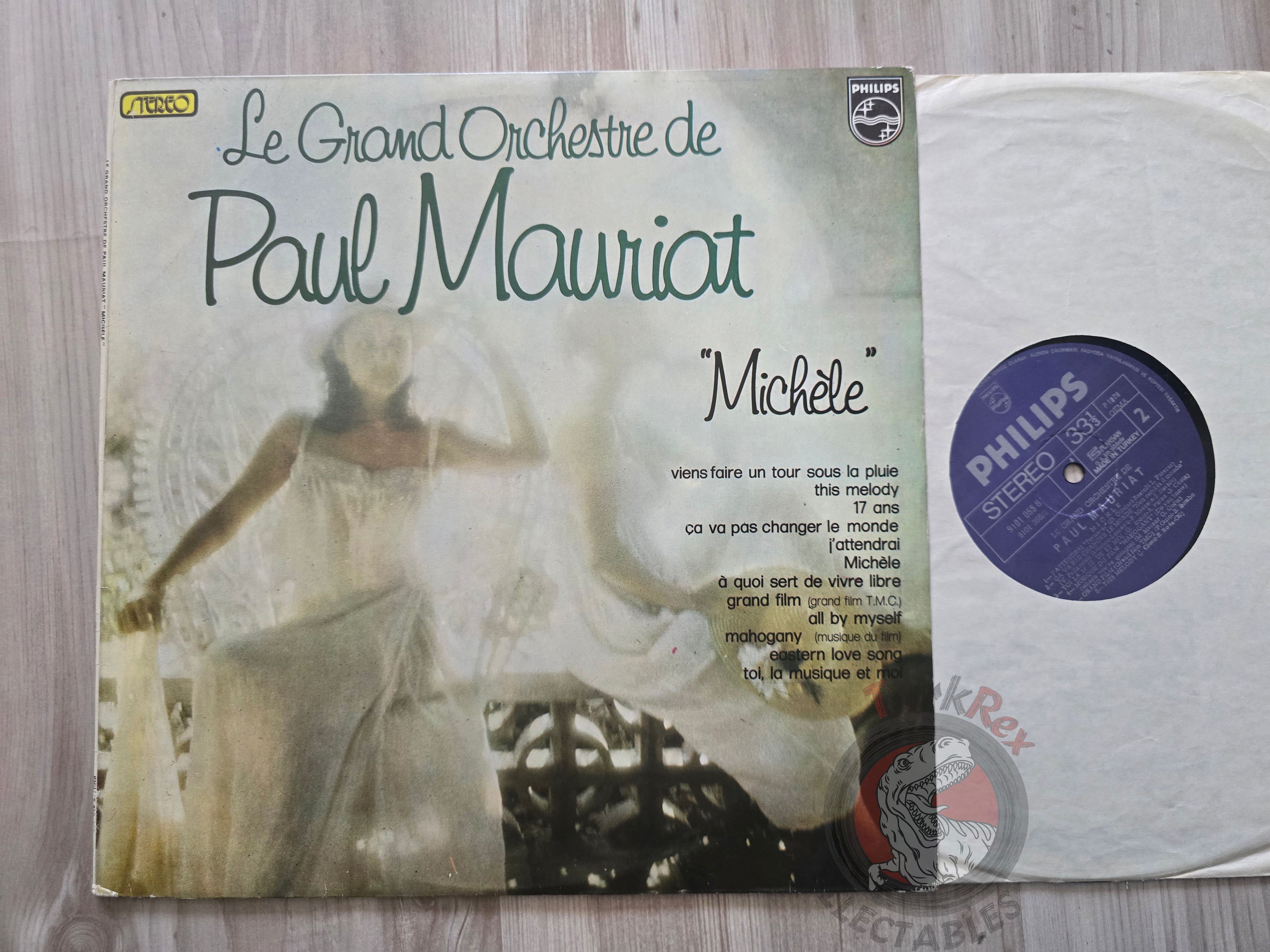 Paul Mauriat – Michèle Turkish Pressing Vinyl Turkey Edition