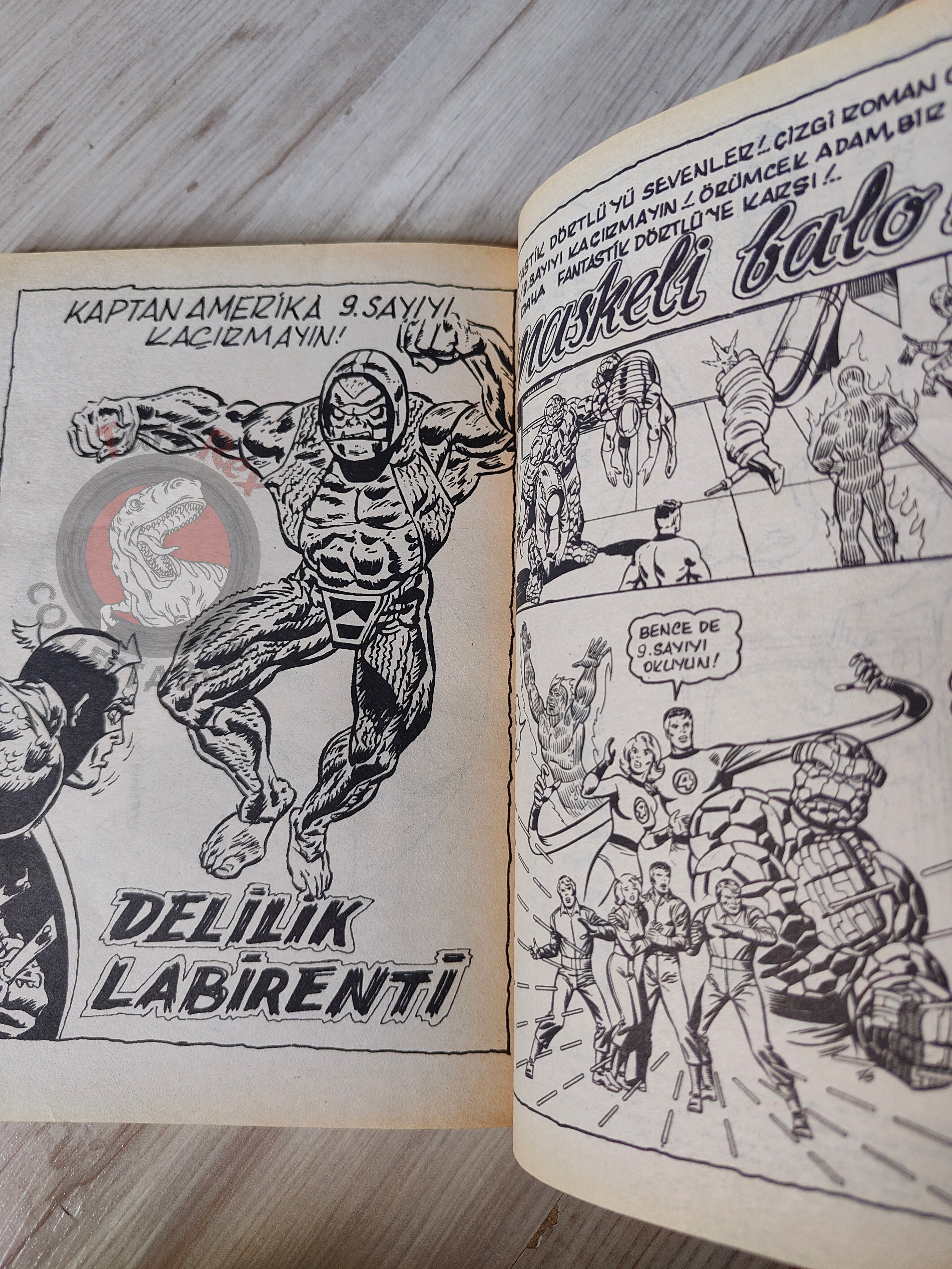 Tintin –  The Broken Ear mid 1980s Turkish Edition Comic Turkey 2